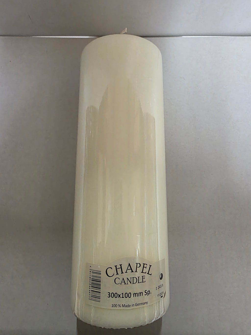 Chapel Candle 300x100mm