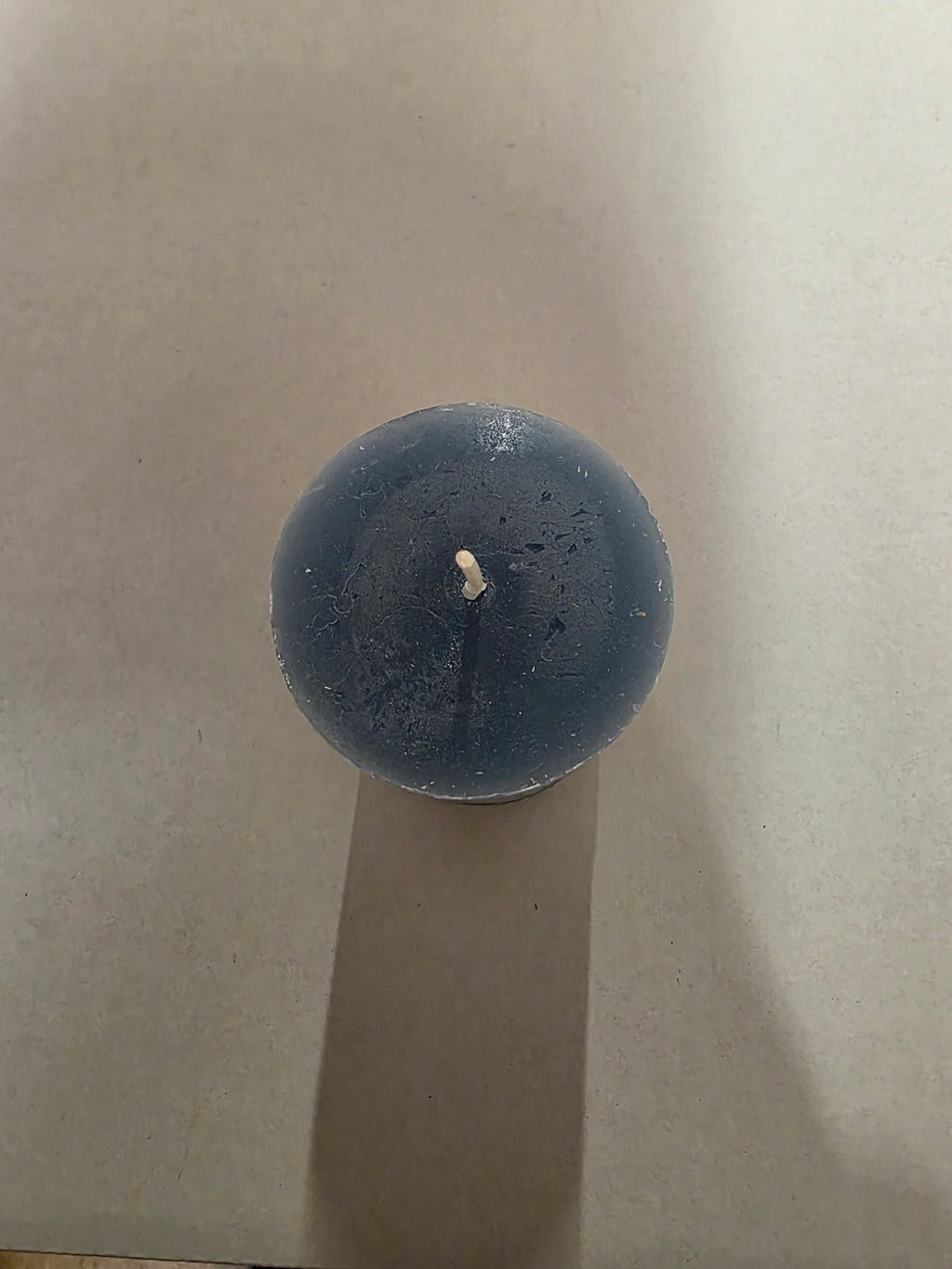 Rustic Safe Candle 110x60mm Sapphire (PACK OF 2)