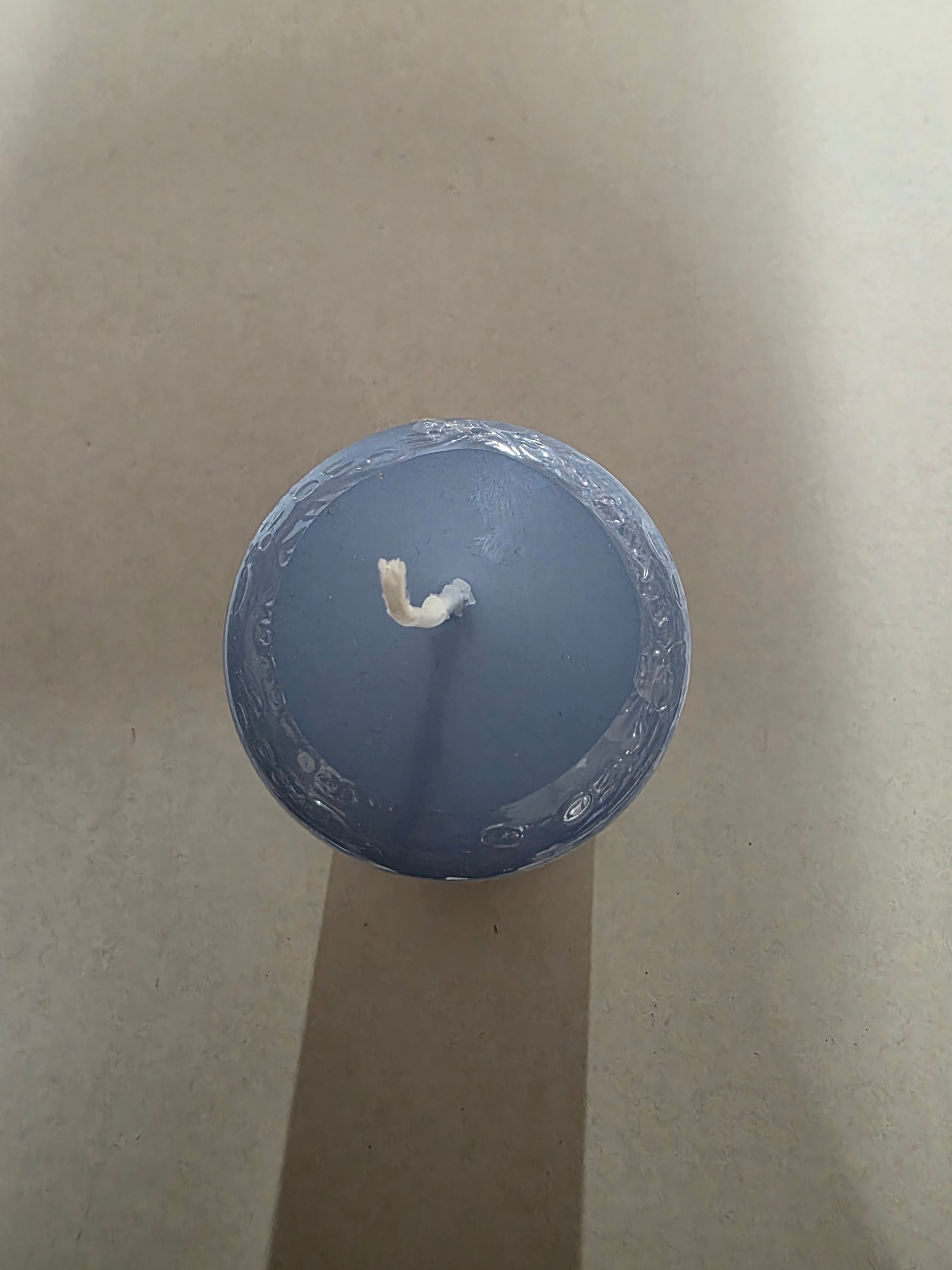 Safe Candle 120x60mm Polar Blue (PACK OF 3)