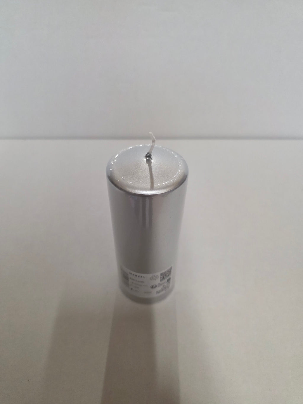 Safe Candle 150x60mm Silver (PACK OF 2)
