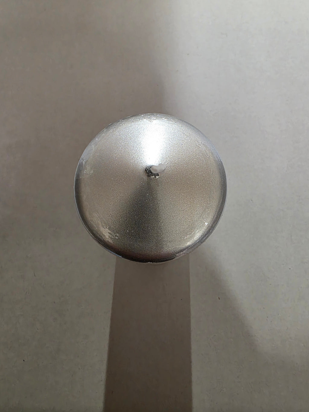 Safe Candle 150x60mm Silver (PACK OF 2)