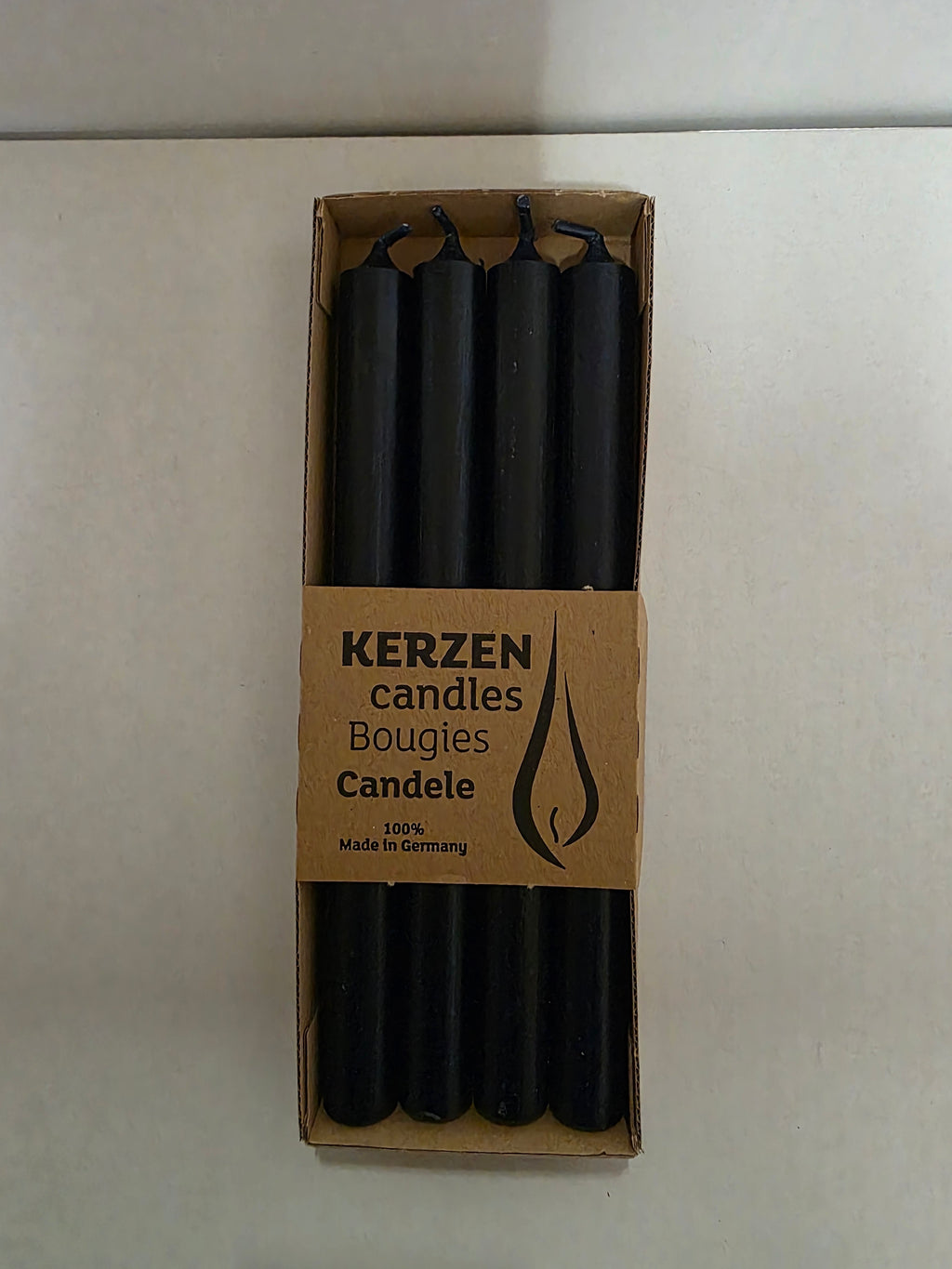 Tapers Rustic 250x22mm Night Blue X4