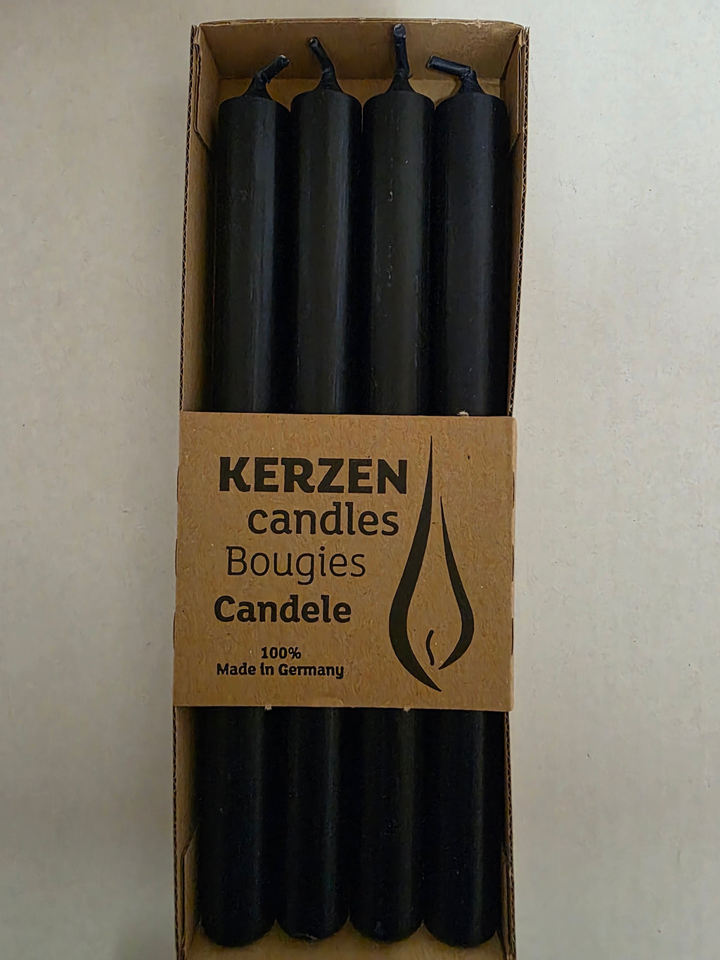 Tapers Rustic 250x22mm Night Blue X4