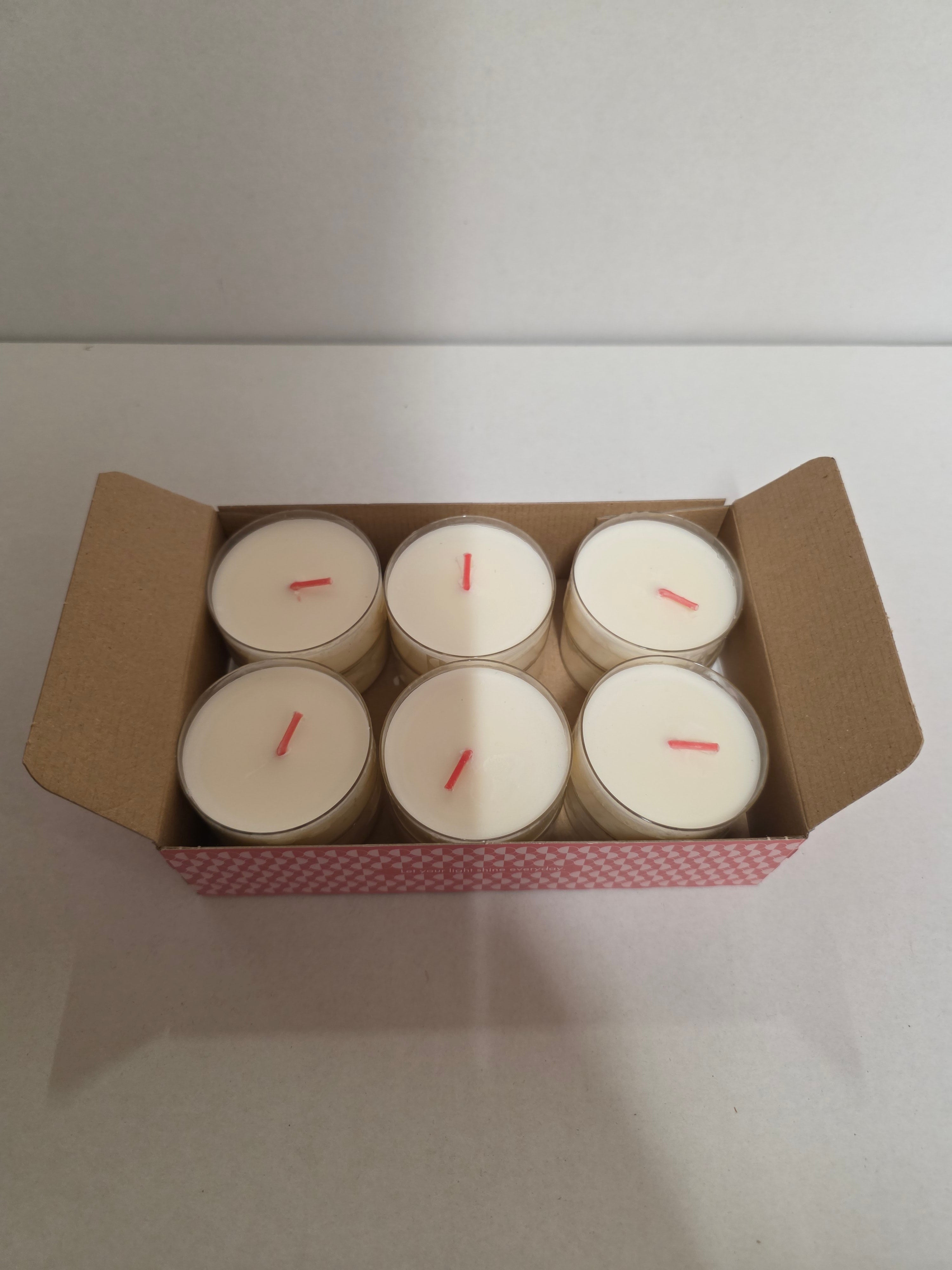 Clear Cup Maxi Tea Lights X12