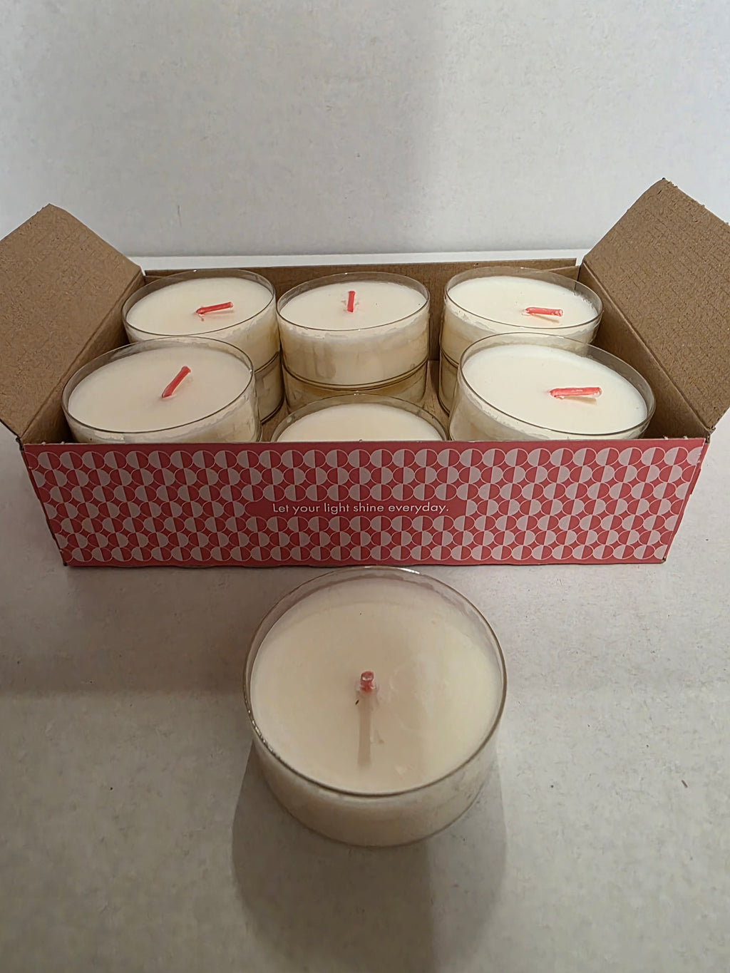 Clear Cup Maxi Tea Lights X12