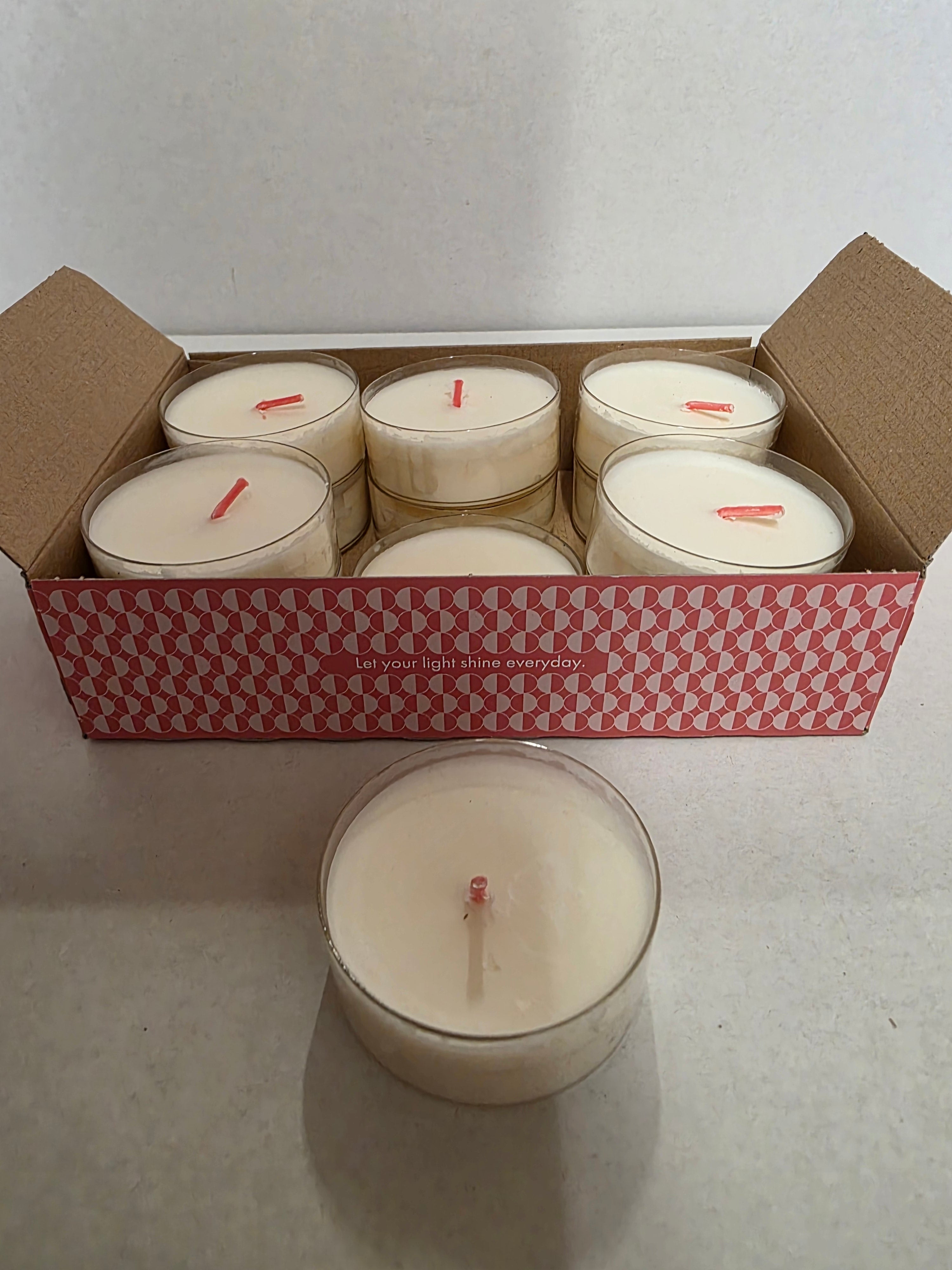 Clear Cup Maxi Tea Lights X12