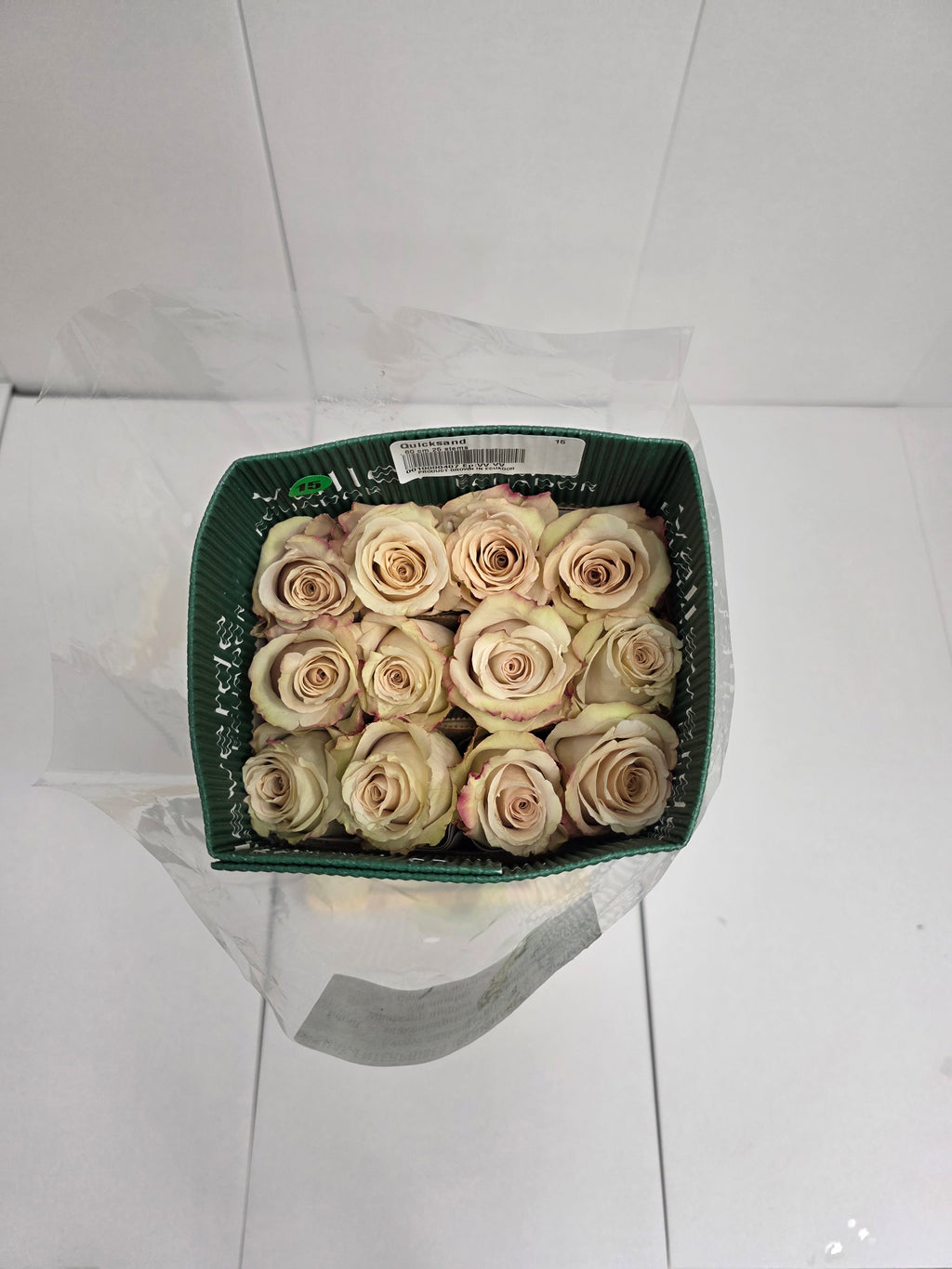 Farm Fresh Rosa Gr Ec Quick Sand (Bunch of 25 stems, Length 60cm)