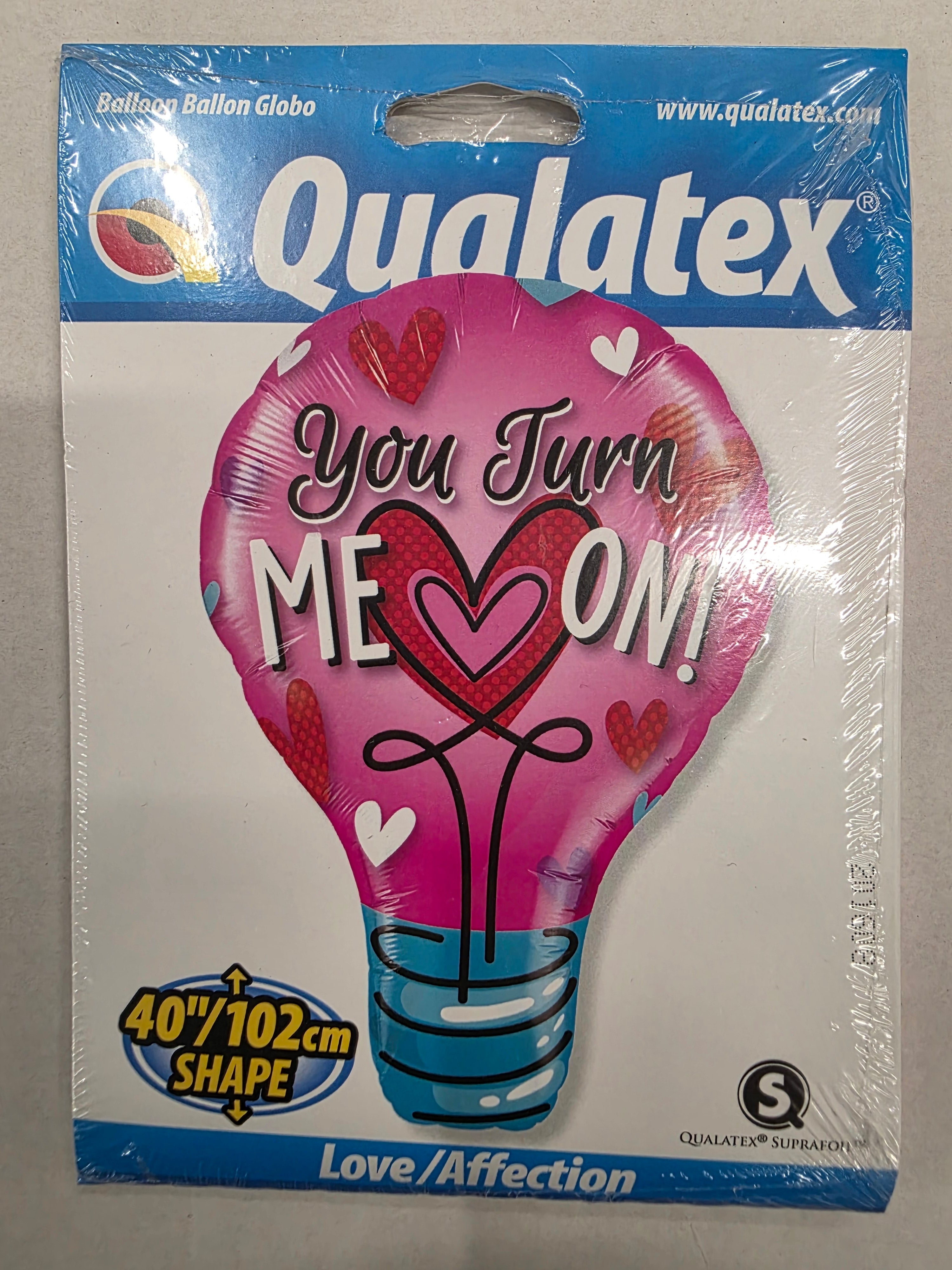 Balloon 40 Inch You Turn Me On (PACK OF 2)