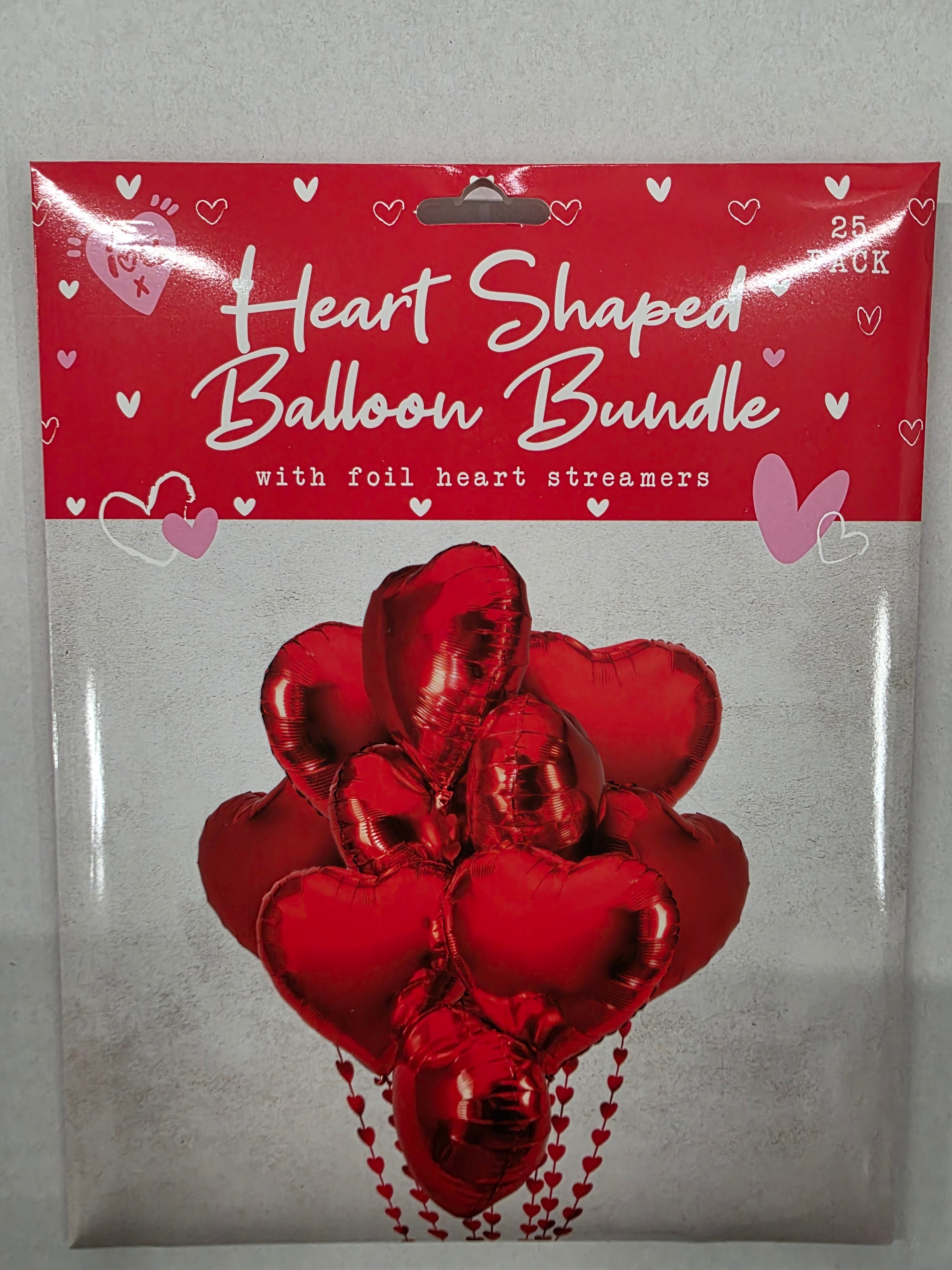 Heart Balloon Bundle X25 (PACK OF 2)