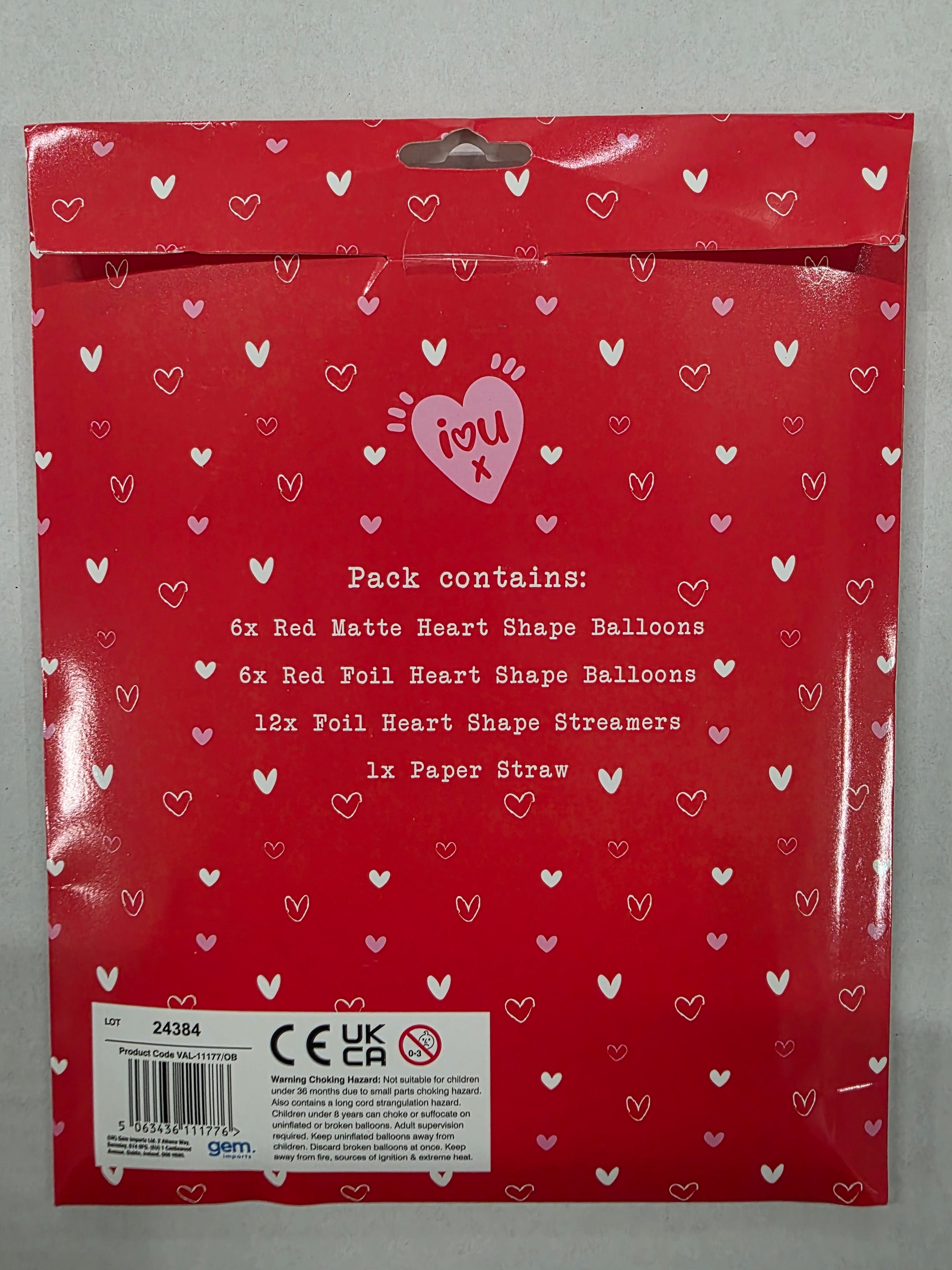 Heart Balloon Bundle X25 (PACK OF 2)