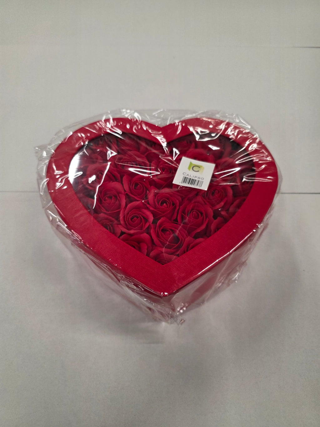 Heart Rose Box Black 27x24x11.5cm