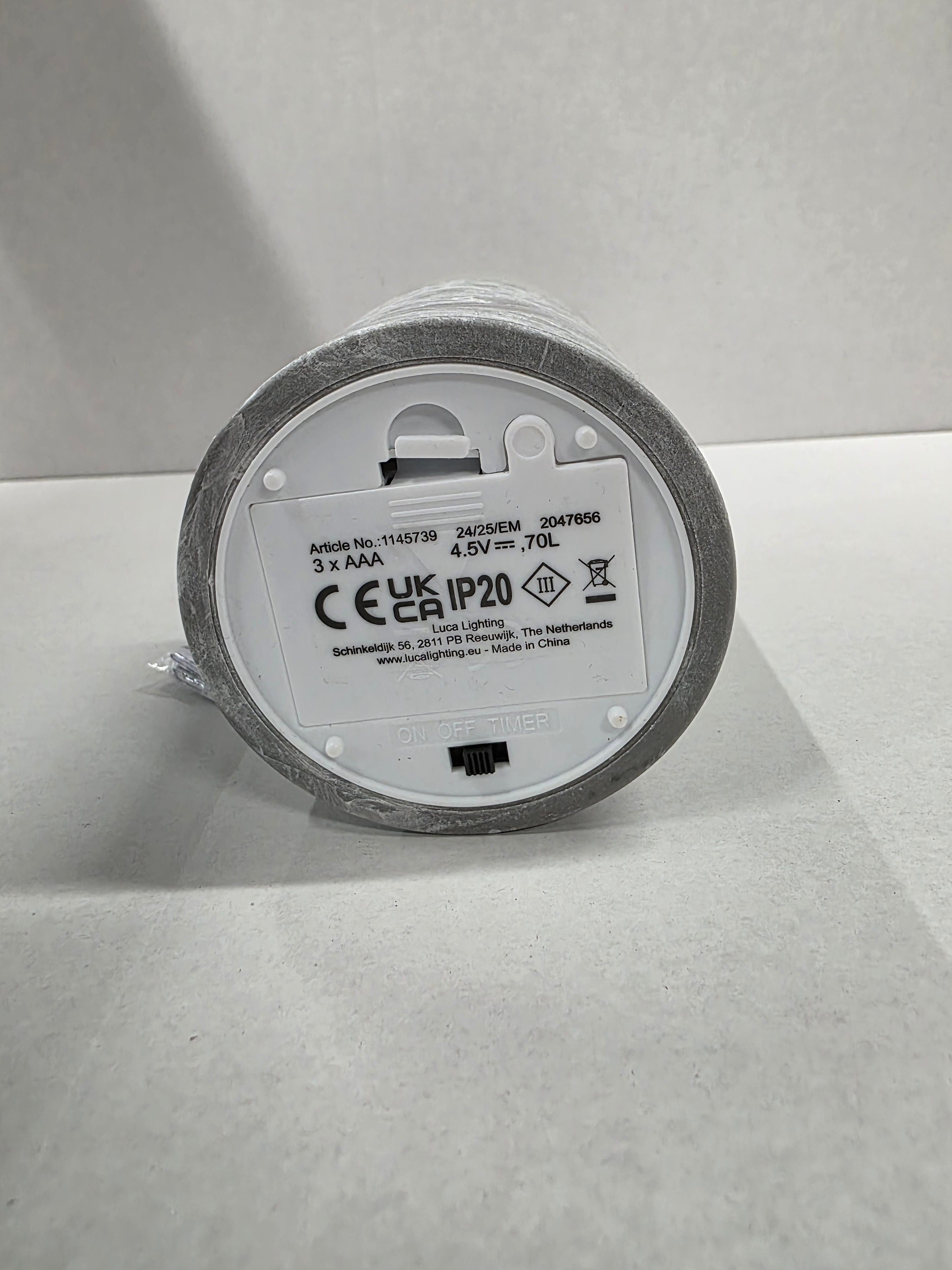 Lamp Love Pink Battery Operated Timer