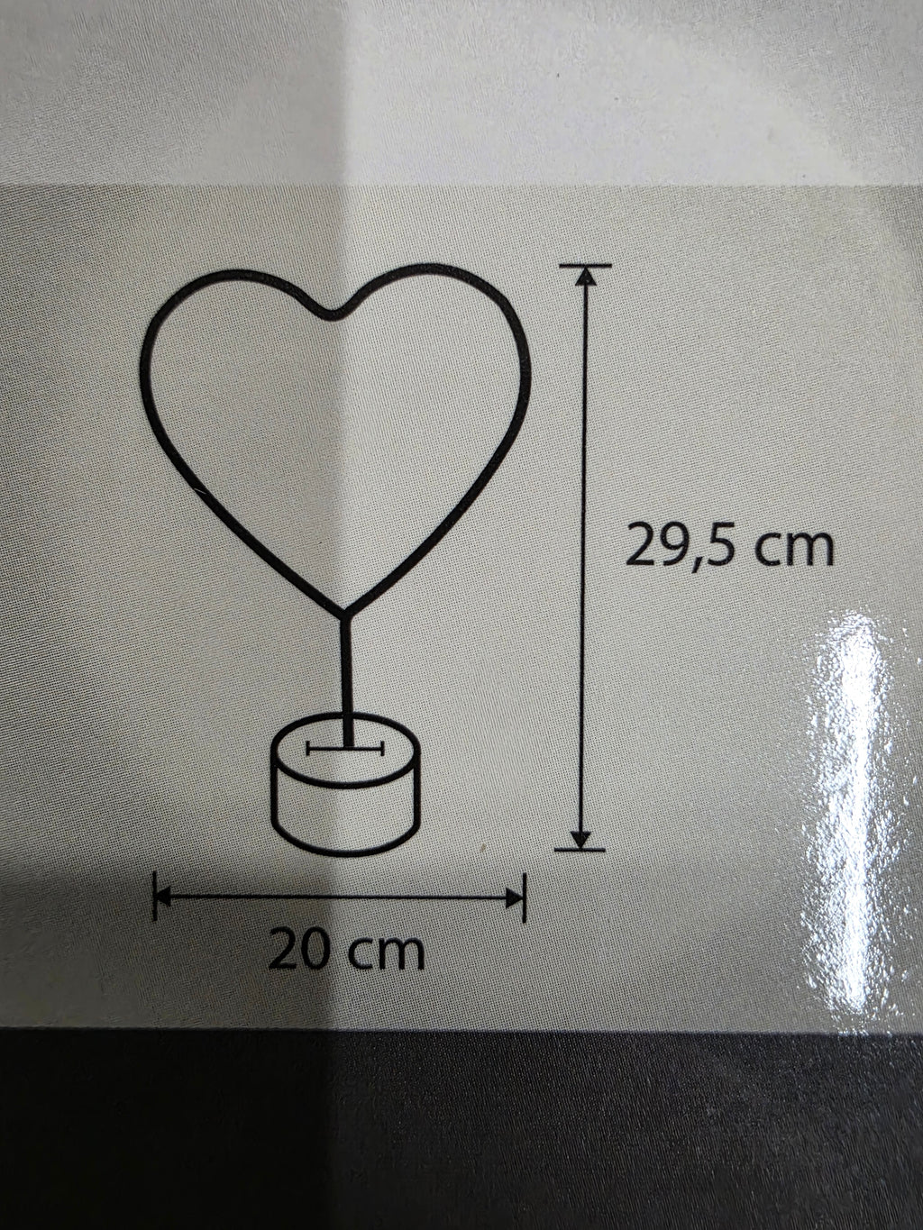 Neon Light Heart Pink L E D 20cm