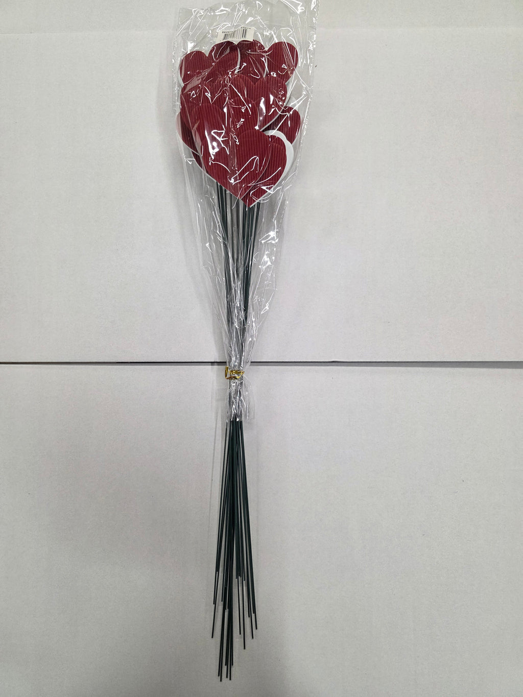 Pick Heart Stripe Red 7x5x57cm