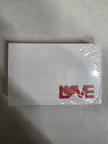Small Card Love Red (3 pack of 50 cards each)