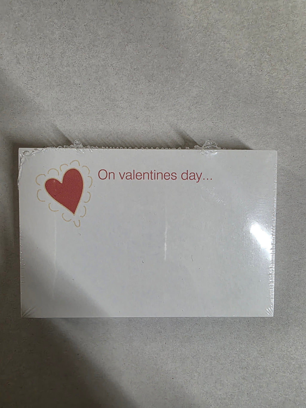 Small Card On Valentines Day (3 pack of 50 cards each)