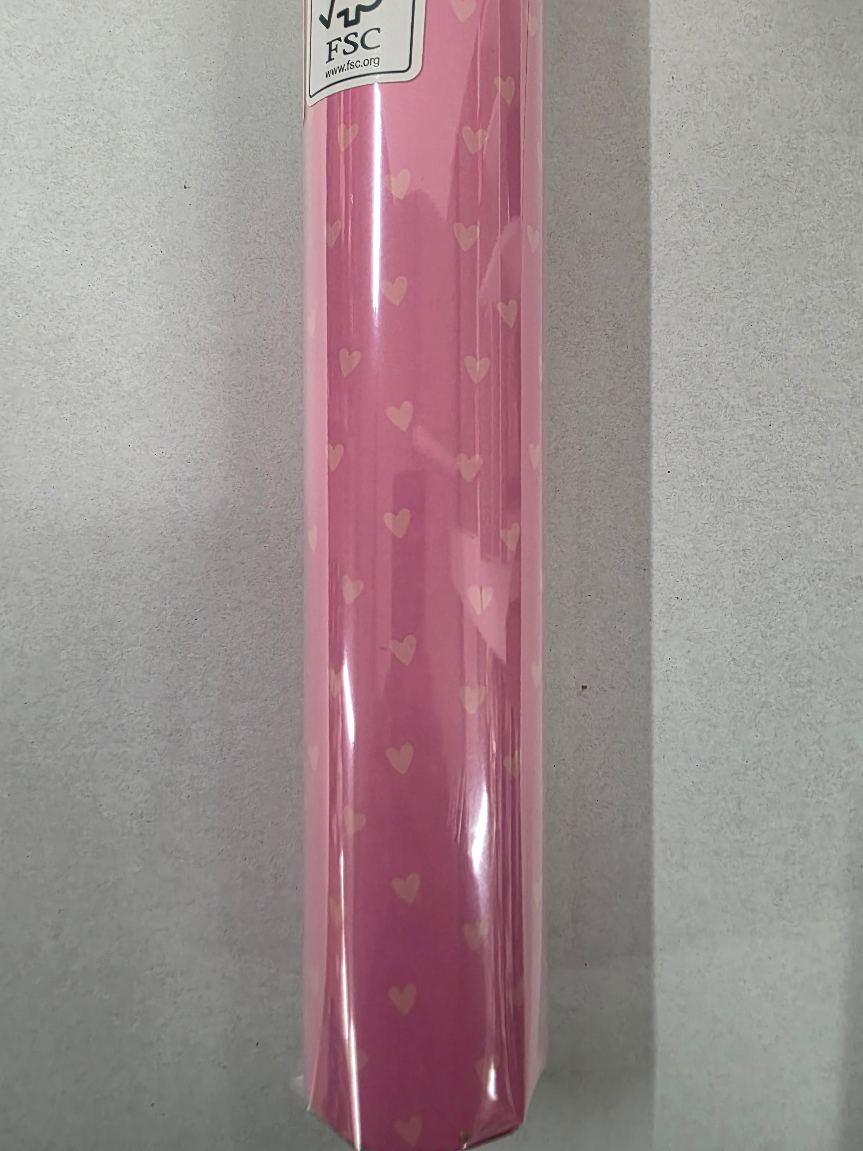 Tissue Pink Hearts Pink