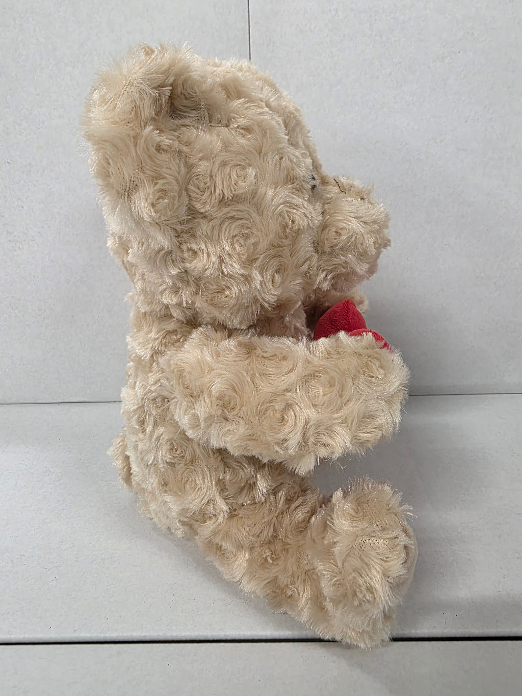 Valentines Bear With Heart 25cm (PACK OF 2)