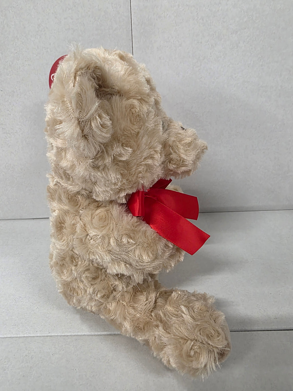 Valentines Bear With Rose 25cm (PACK OF 2)