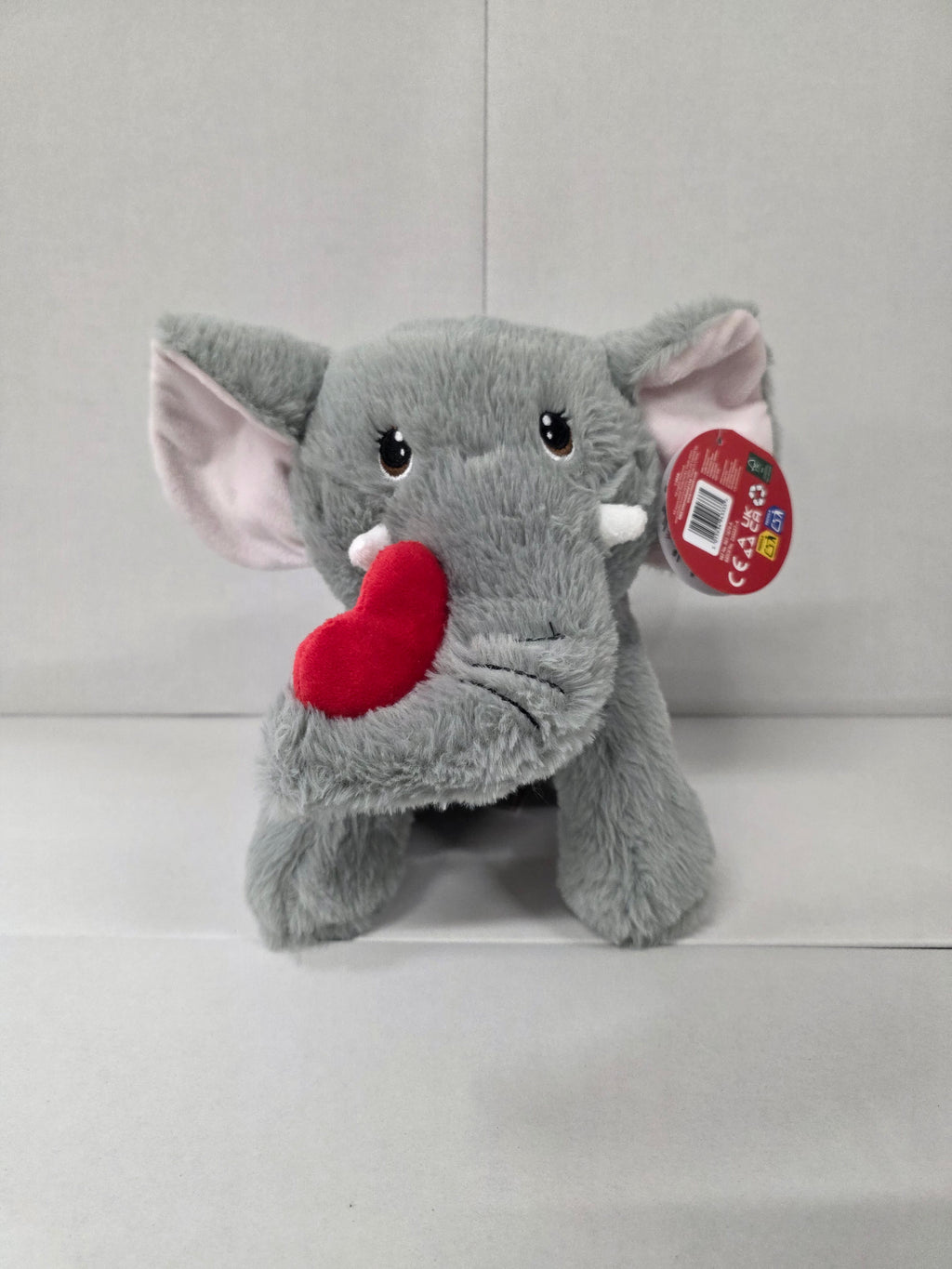 Valentines Elephant 25cm
