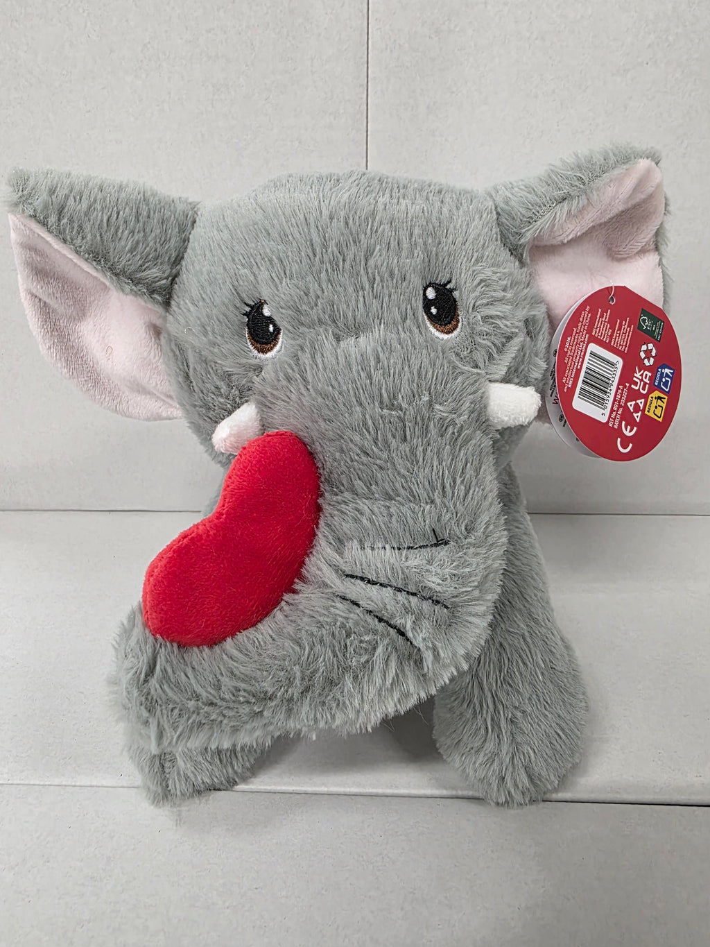 Valentines Elephant 25cm
