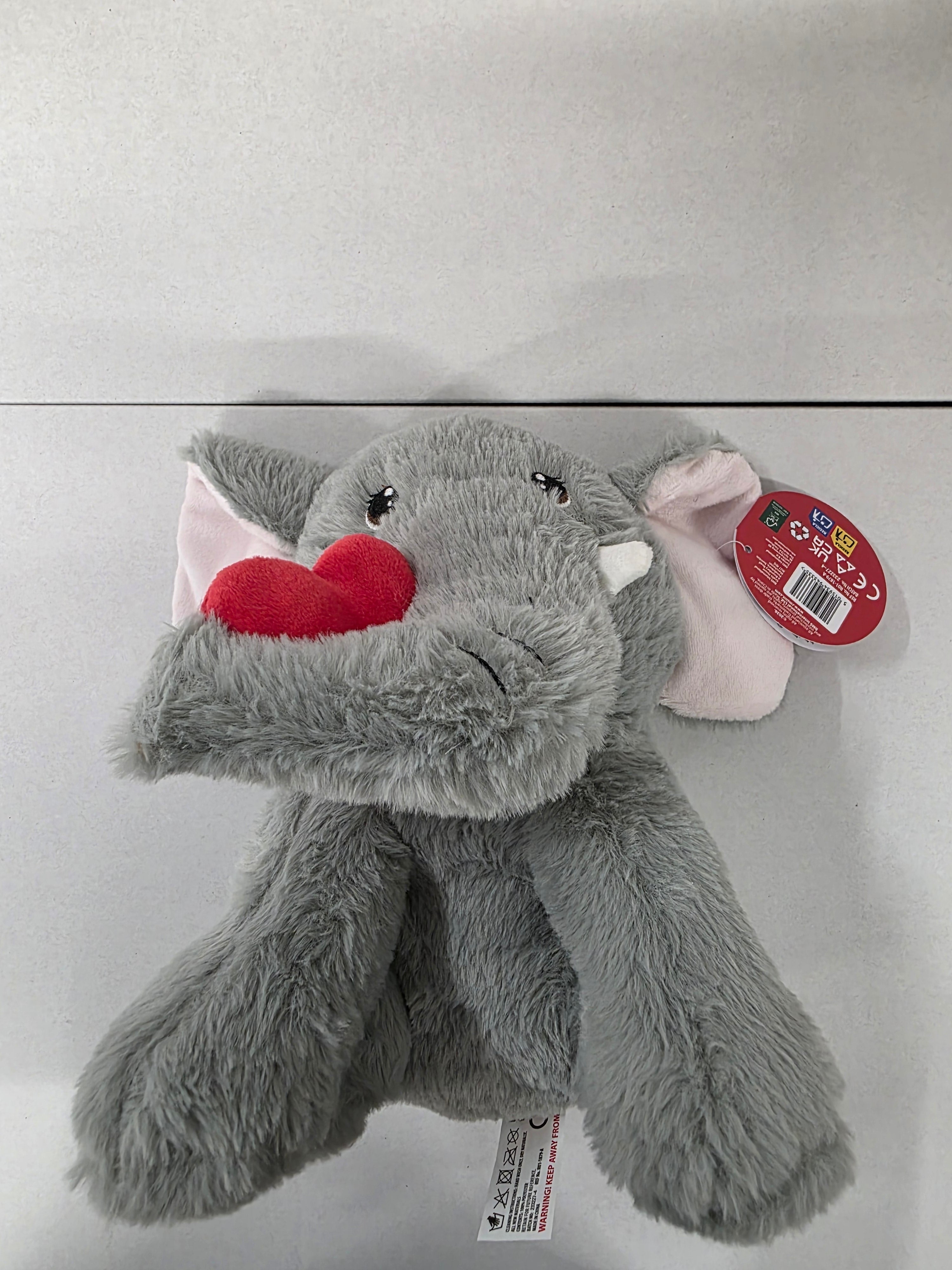 Valentines Elephant 25cm