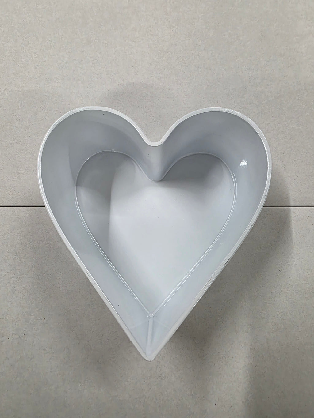 Planter Bowl Heart Melam White 15cm (PACK OF 2)
