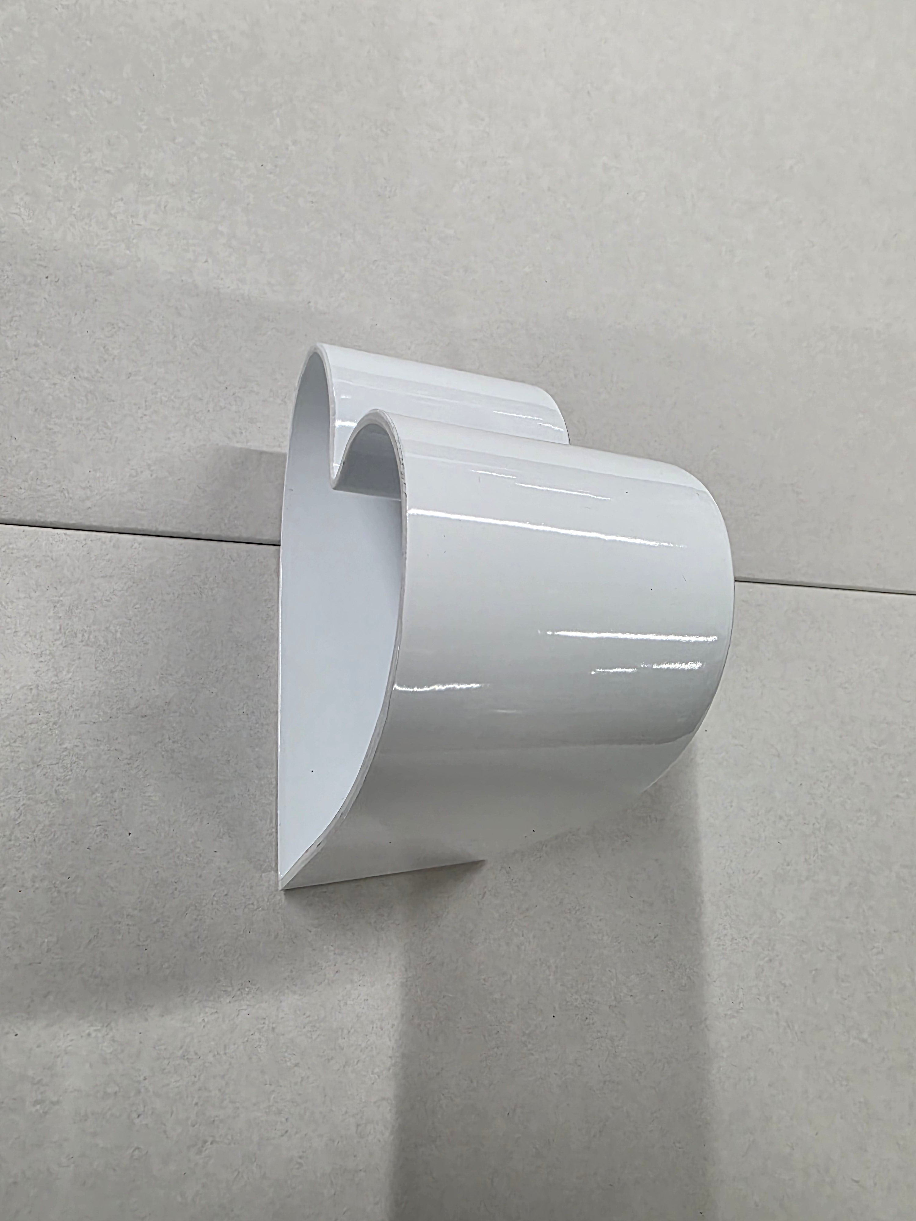 Planter Bowl Heart Melam White 15cm (PACK OF 2)