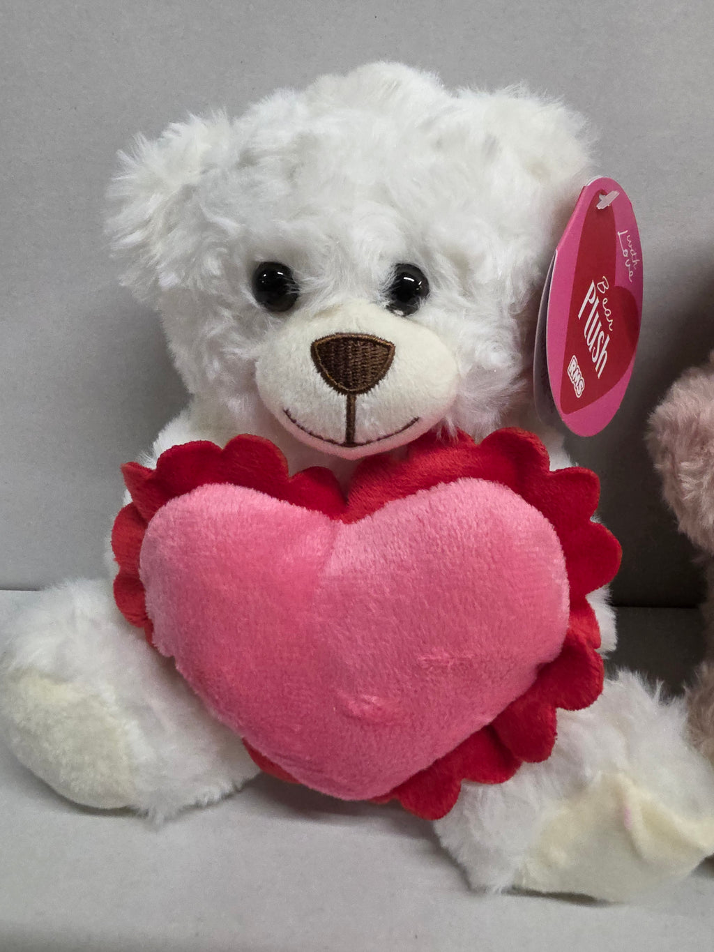Valentines Bear Heart Letter 20cm (PACK OF 2)