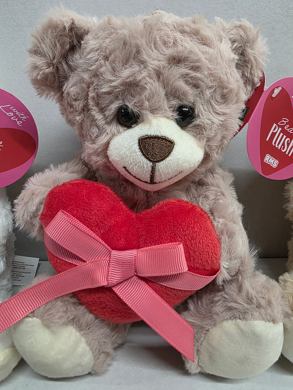 Valentines Bear Heart Letter 20cm (PACK OF 2)