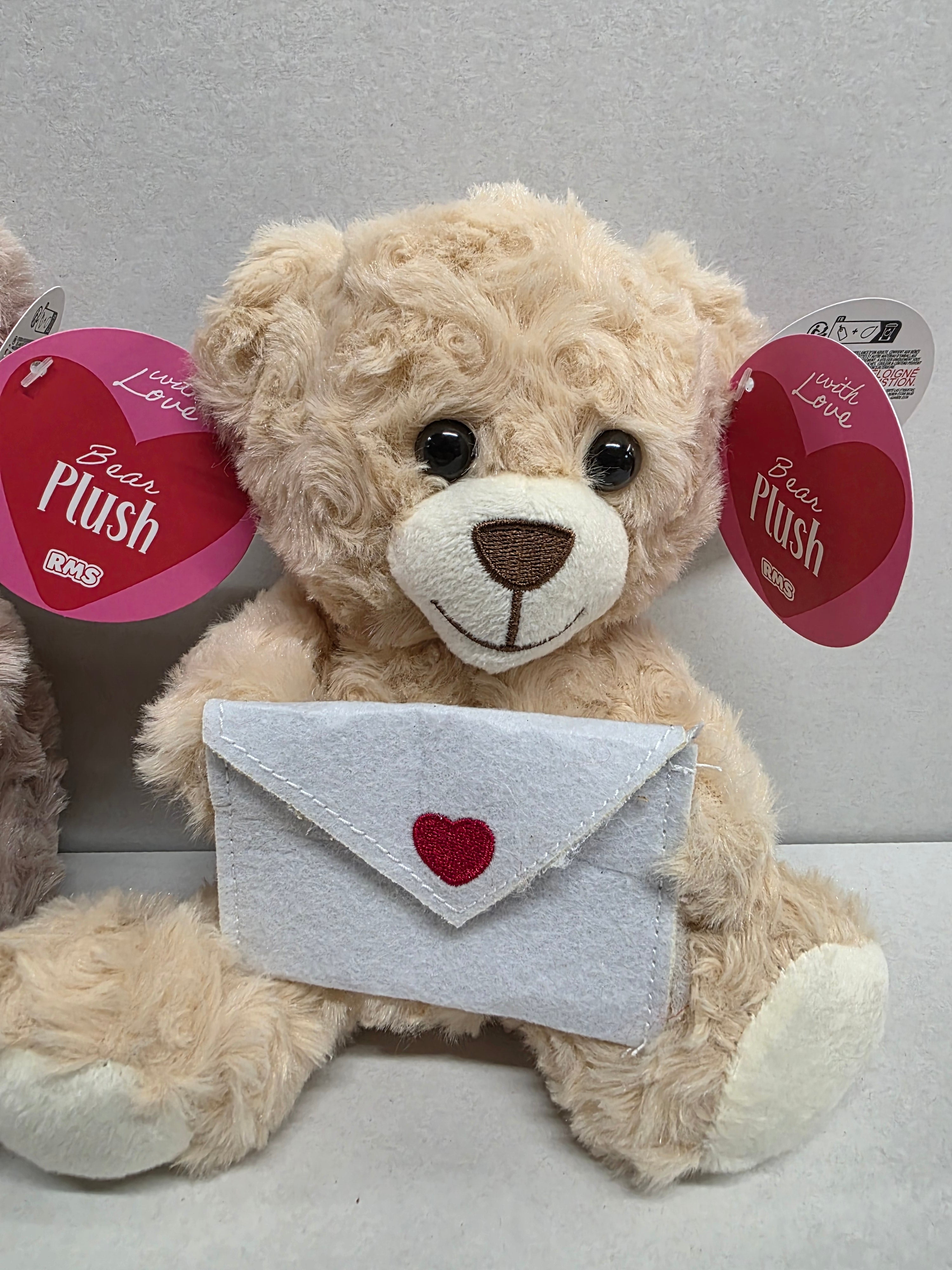 Valentines Bear Heart Letter 20cm (PACK OF 2)
