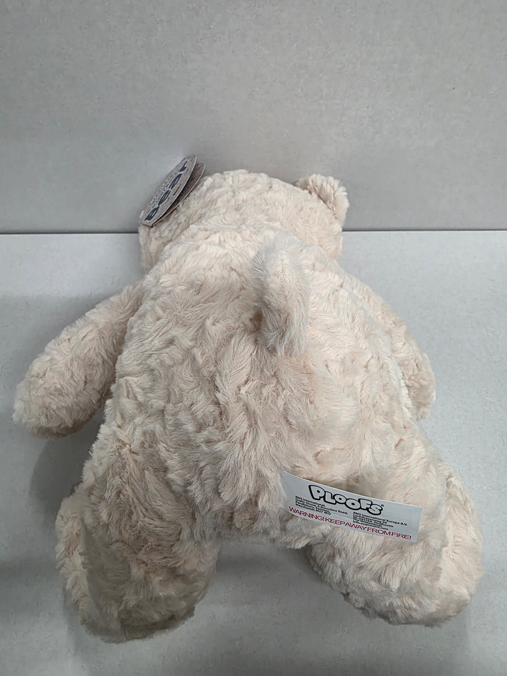 Valentines Bear Twirl 30cm Cream