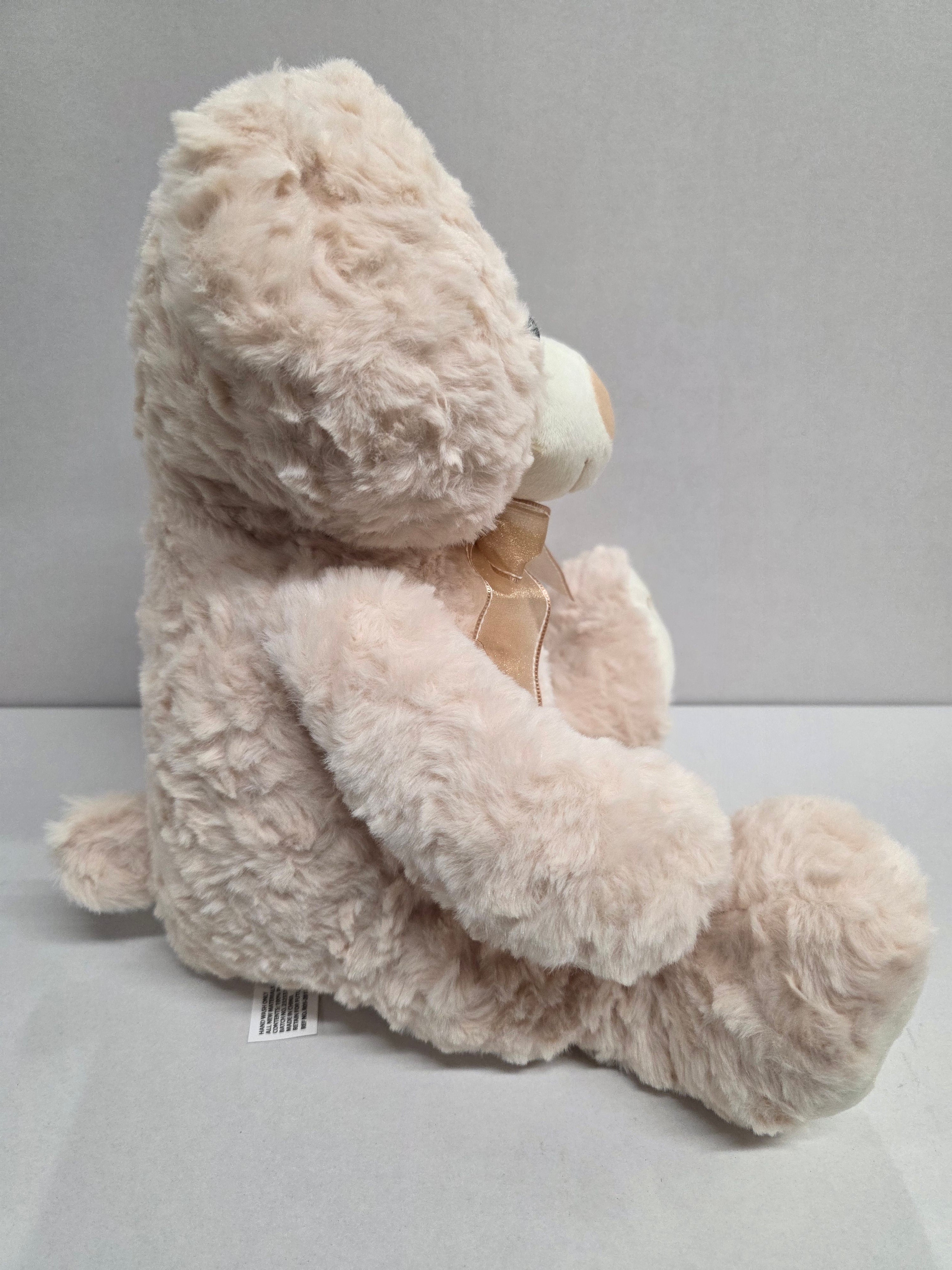Valentines Bear Twirl 30cm Cream