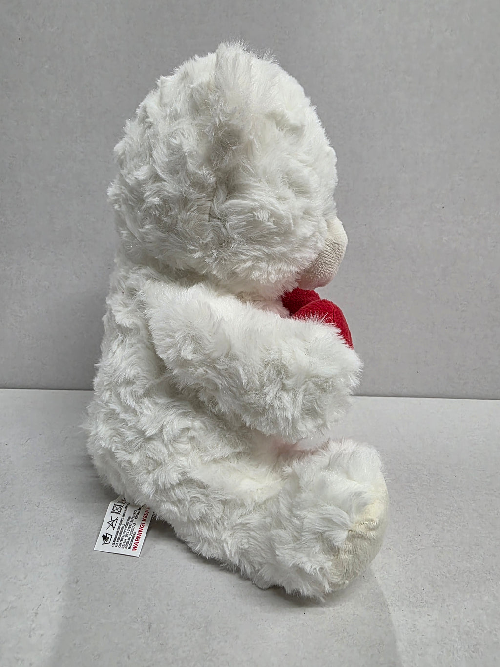 Valentines I Love You Bear Cream 25cm (PACK OF 2)