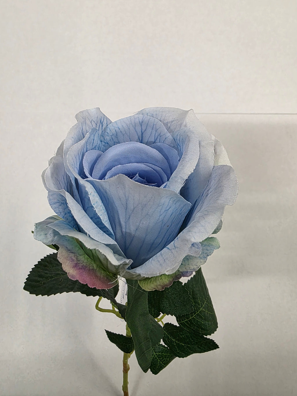 Artificial Essential Garden Rose Tonal Ice Blue (PACK OF 4)