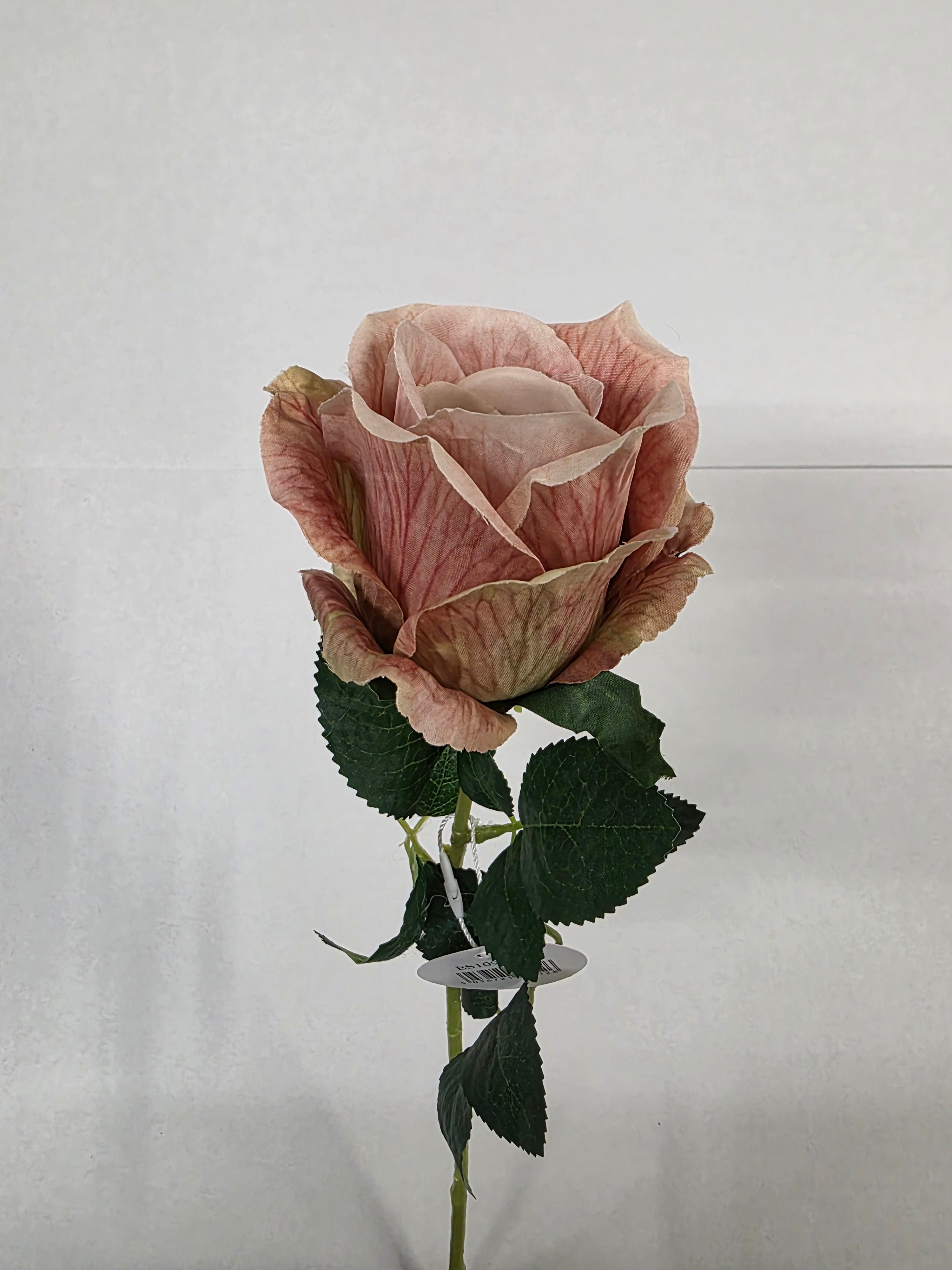 Artificial Essential Garden Rose Vintage Blush (PACK OF 4)