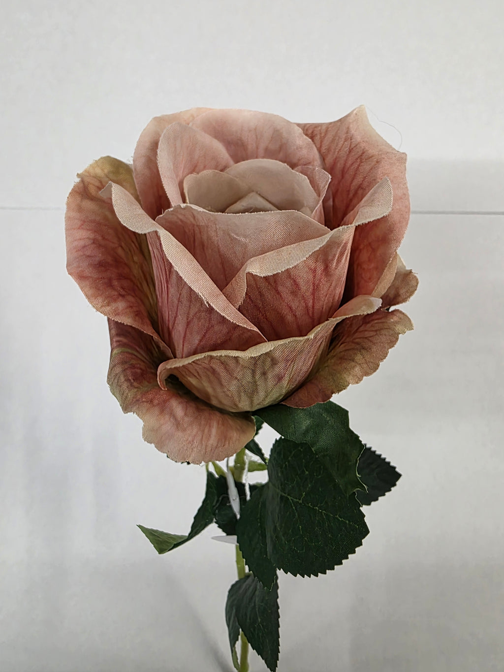 Artificial Essential Garden Rose Vintage Blush (PACK OF 4)