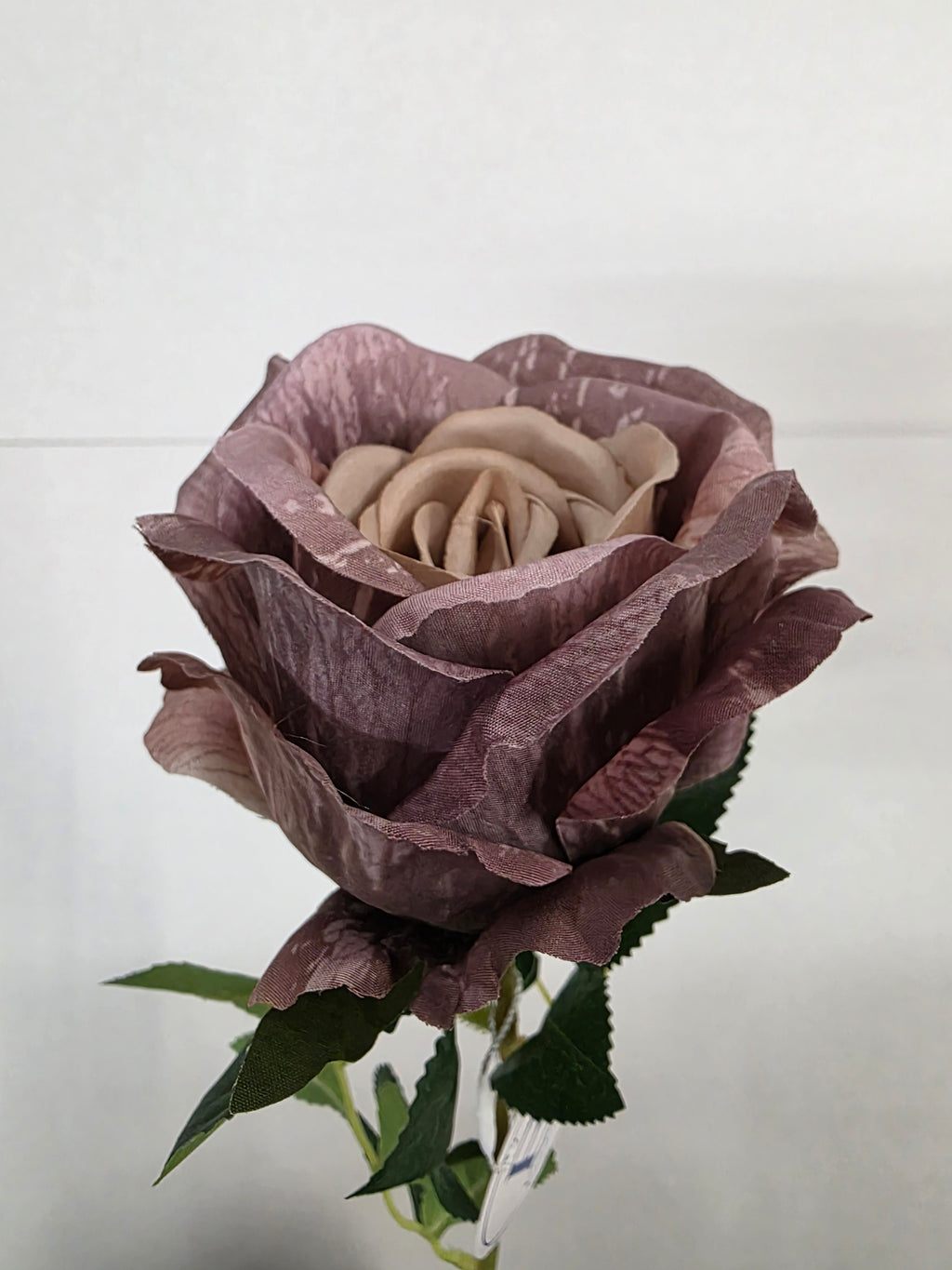 Artificial Essential Garden Rose Vintage Taupe (PACK OF 4)