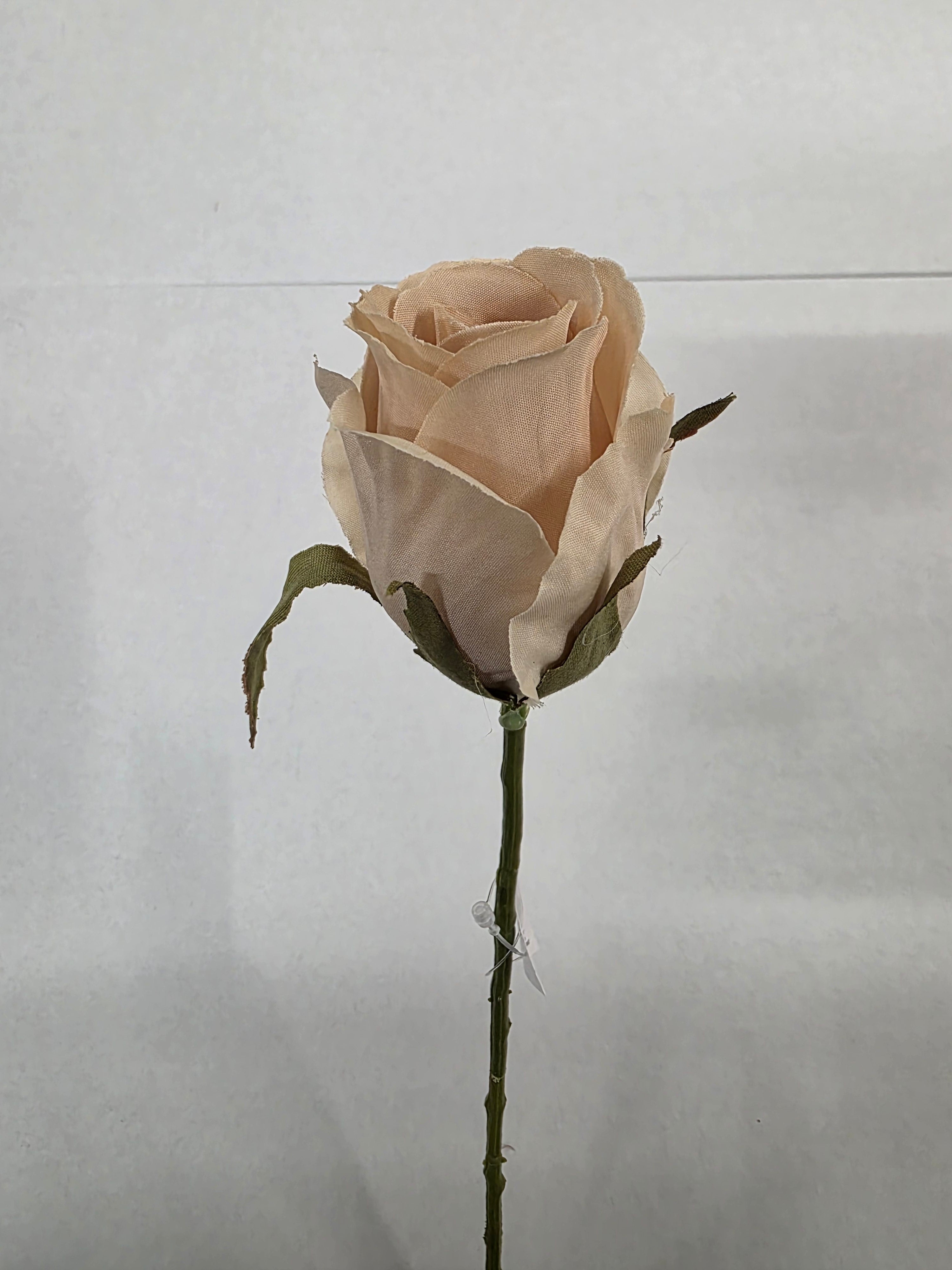 Artificial Romance Rose Bud Cream 46cm (PACK OF 4)