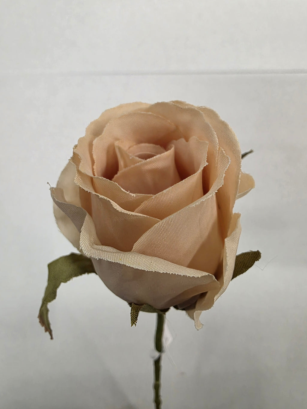 Artificial Romance Rose Bud Cream 46cm (PACK OF 4)