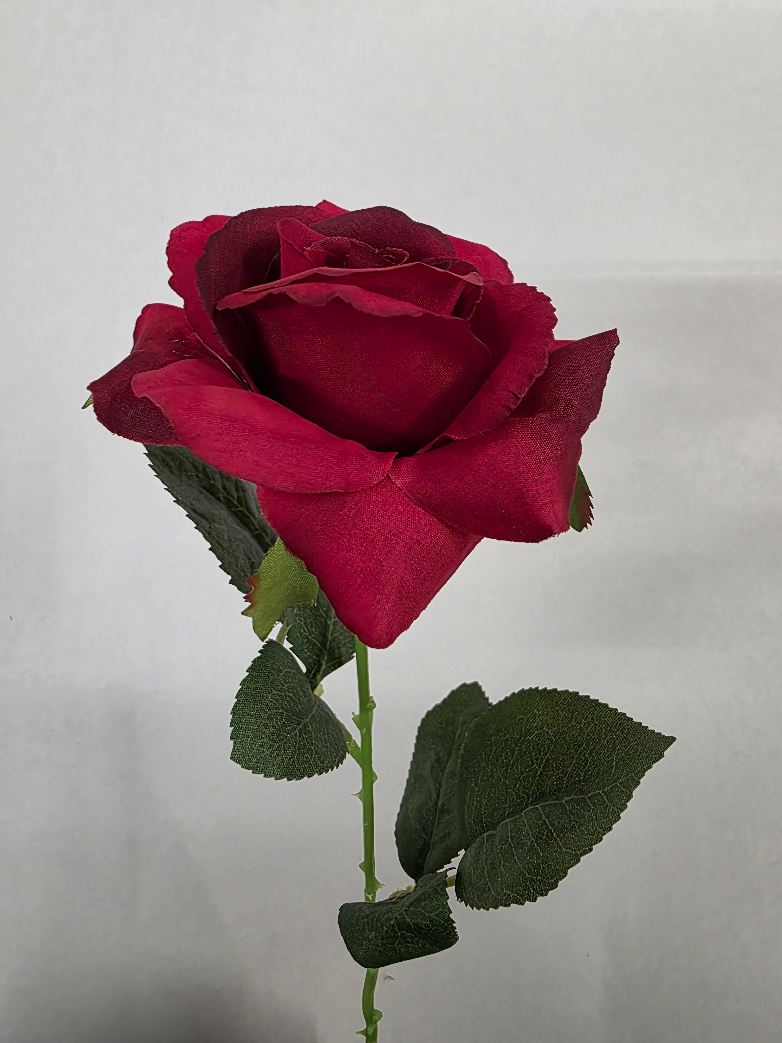 Artificial Rose Richmond Red 42cm (PACK OF 5)
