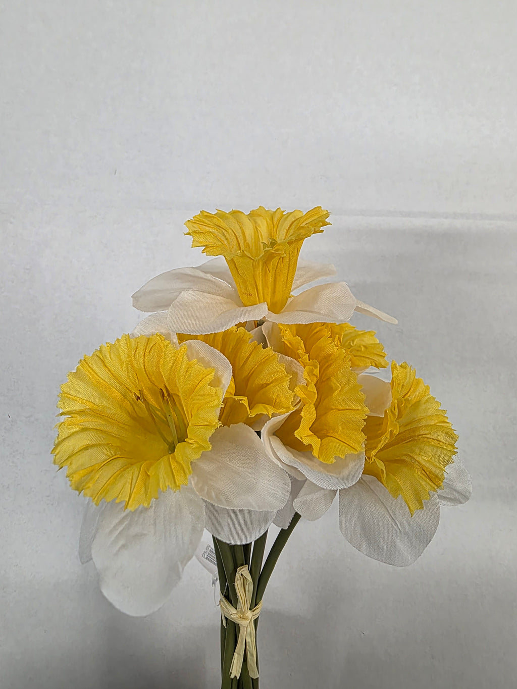 Artificial Daffodil Bunch White (PACK OF 2)