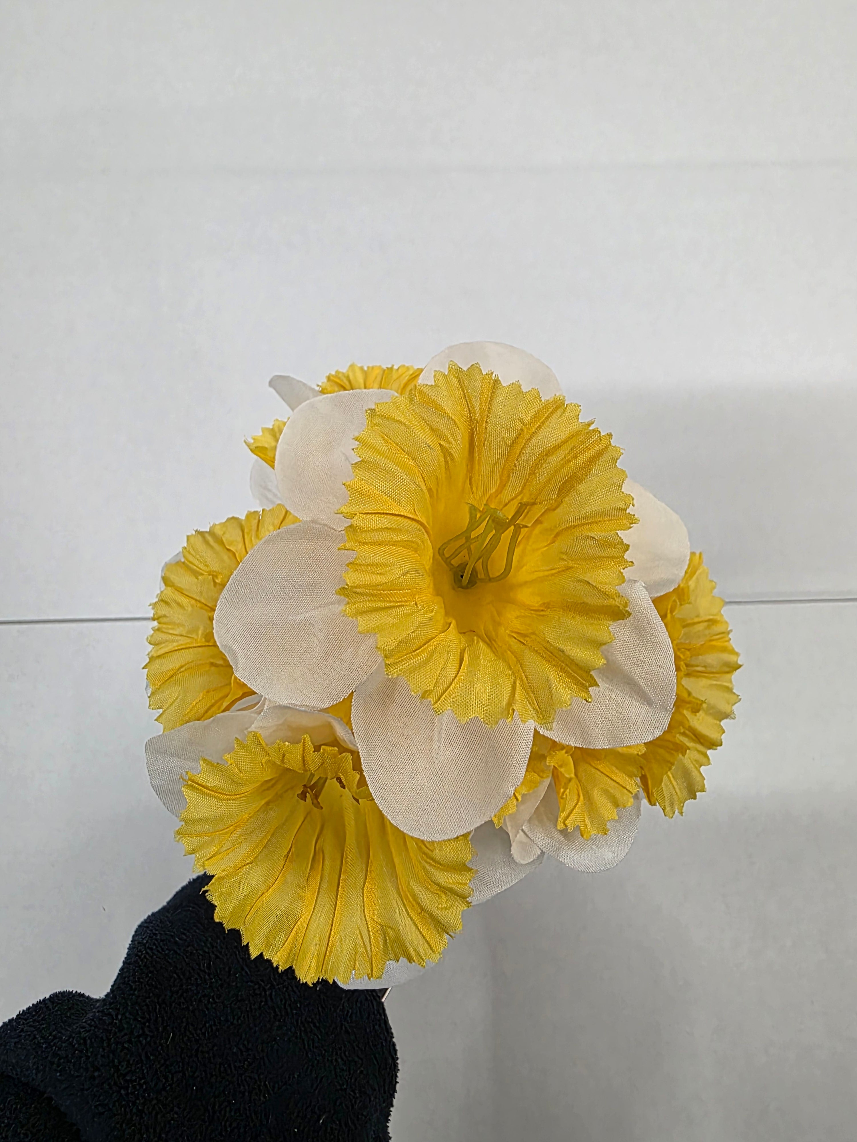 Artificial Daffodil Bunch White (PACK OF 2)