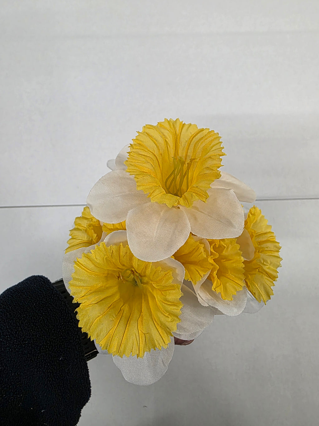 Artificial Daffodil Bunch White (PACK OF 2)