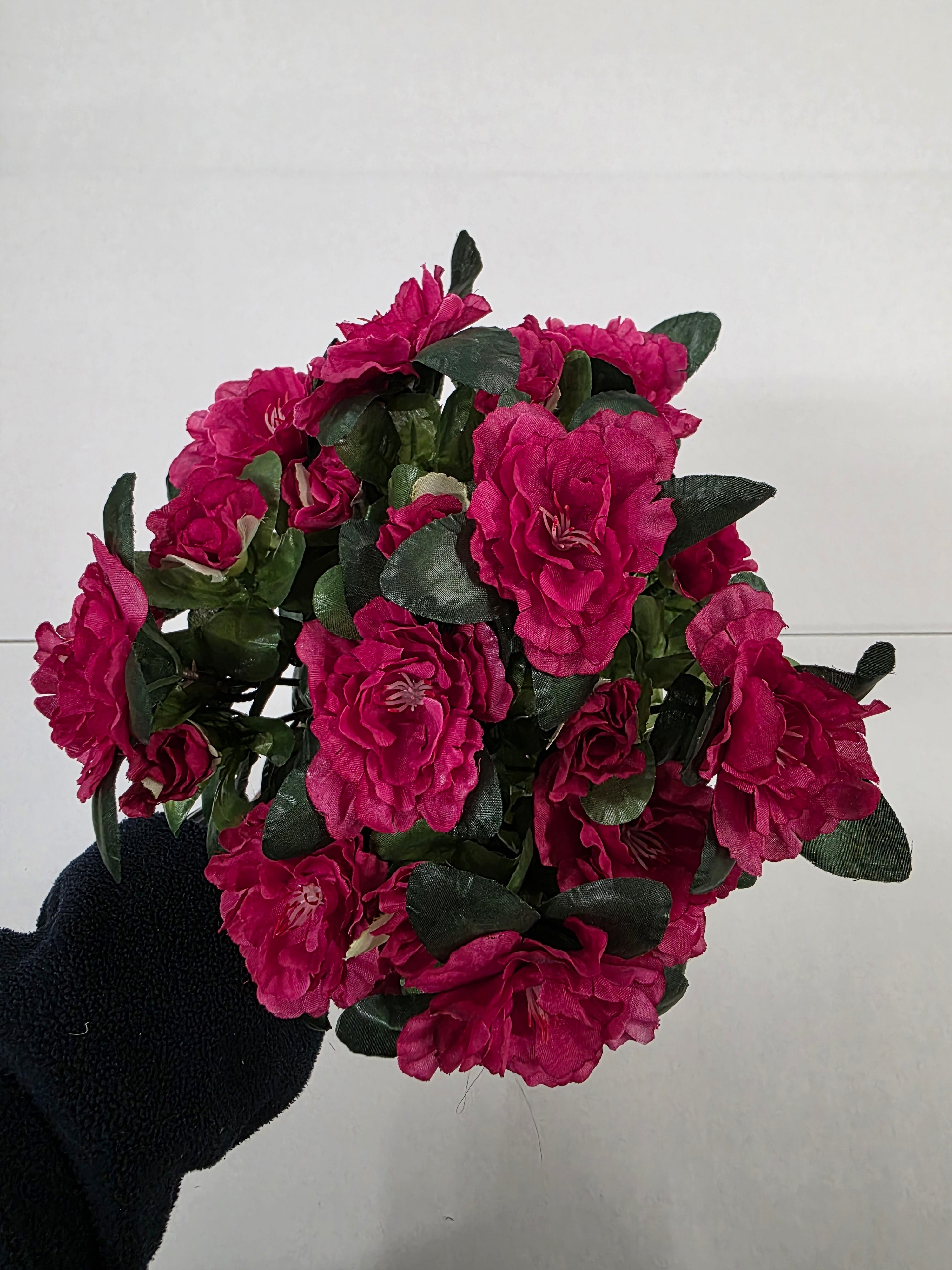 Artificial Azalea Fuschia 76cm (PACK OF 2)
