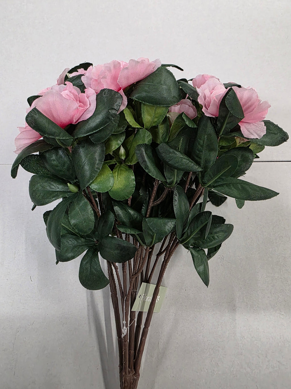 Artificial Azalea Bush Pink 36cm