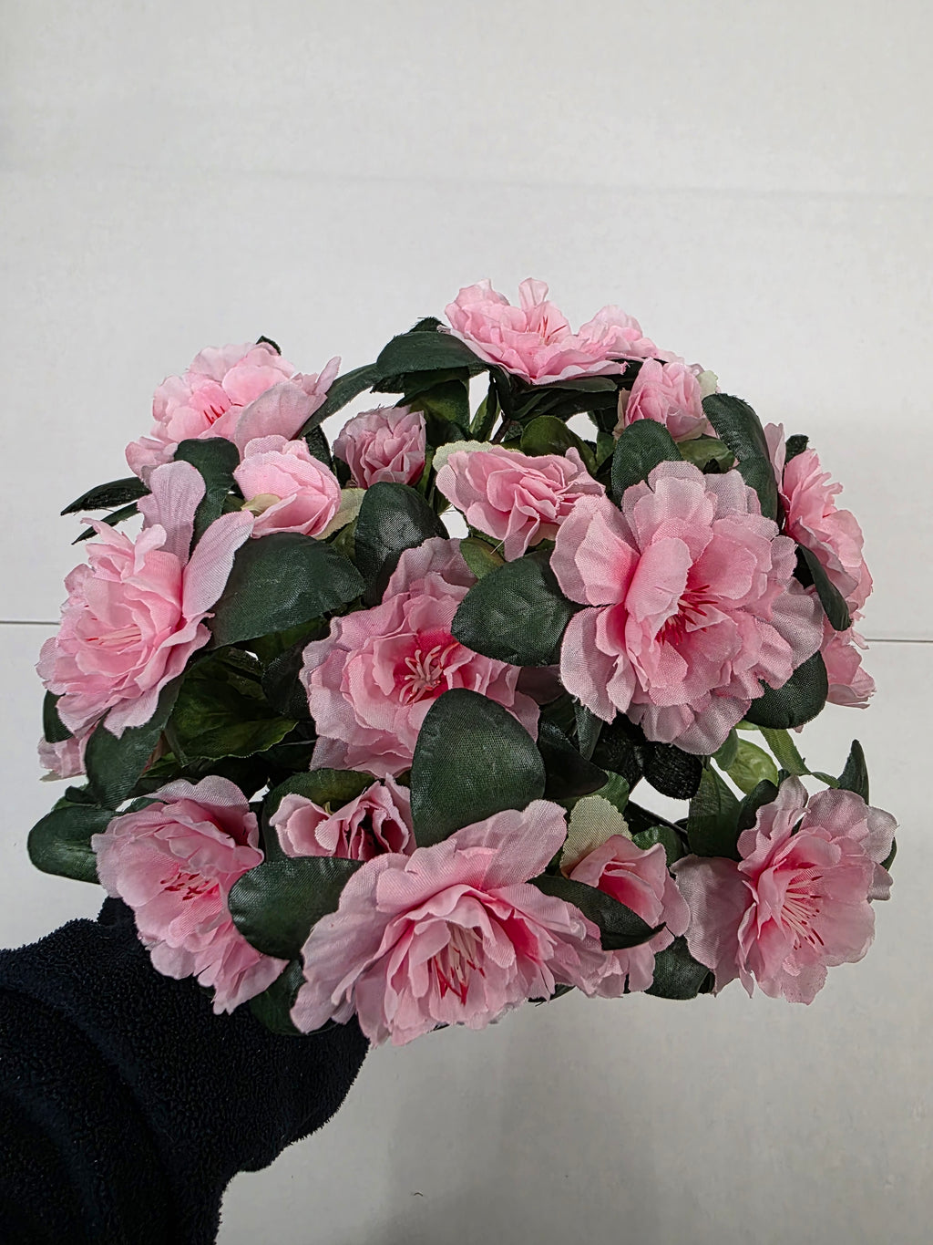Artificial Azalea Bush Pink 36cm