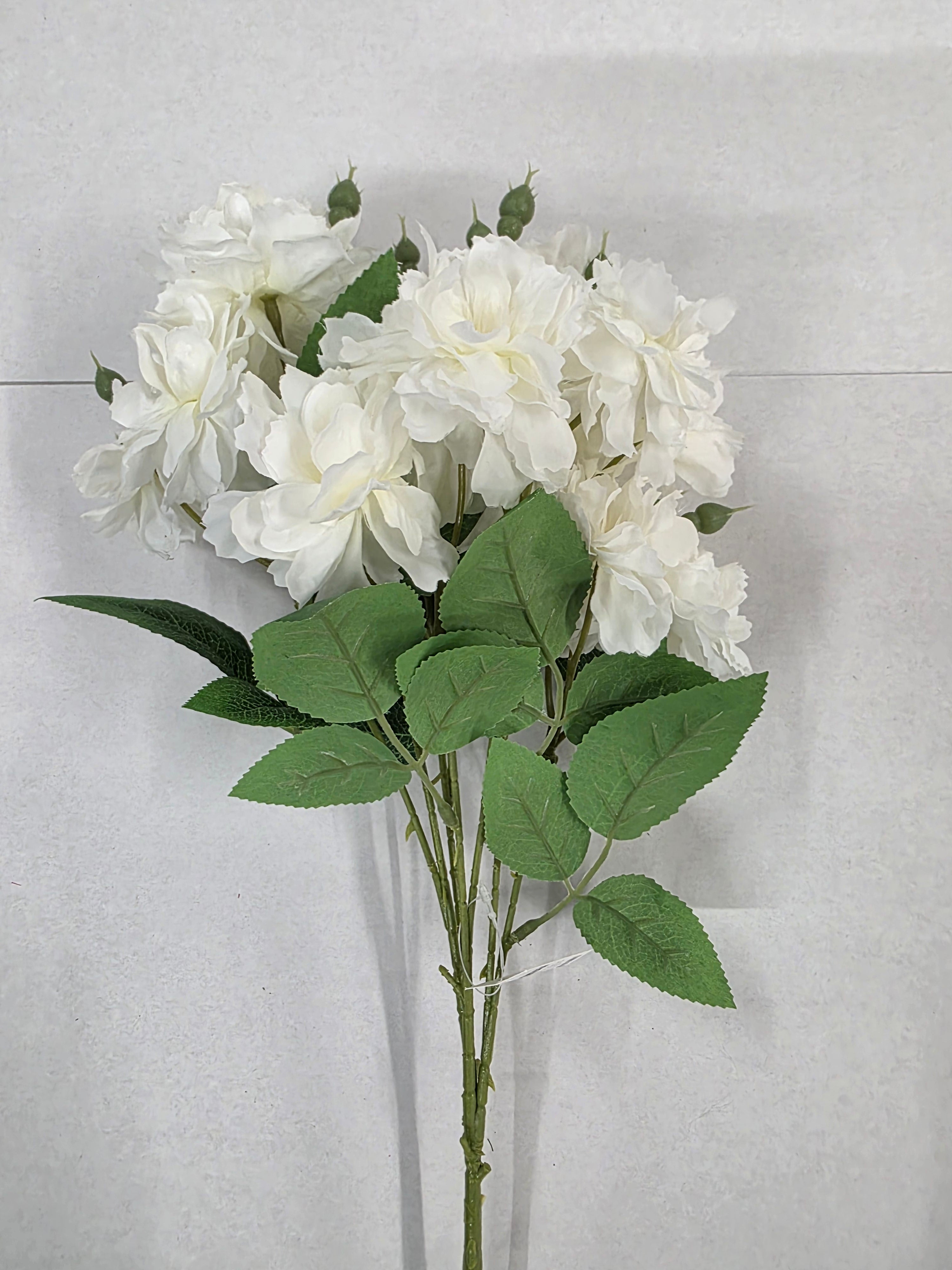 Artificial Azalea White 76cm (PACK OF 2)
