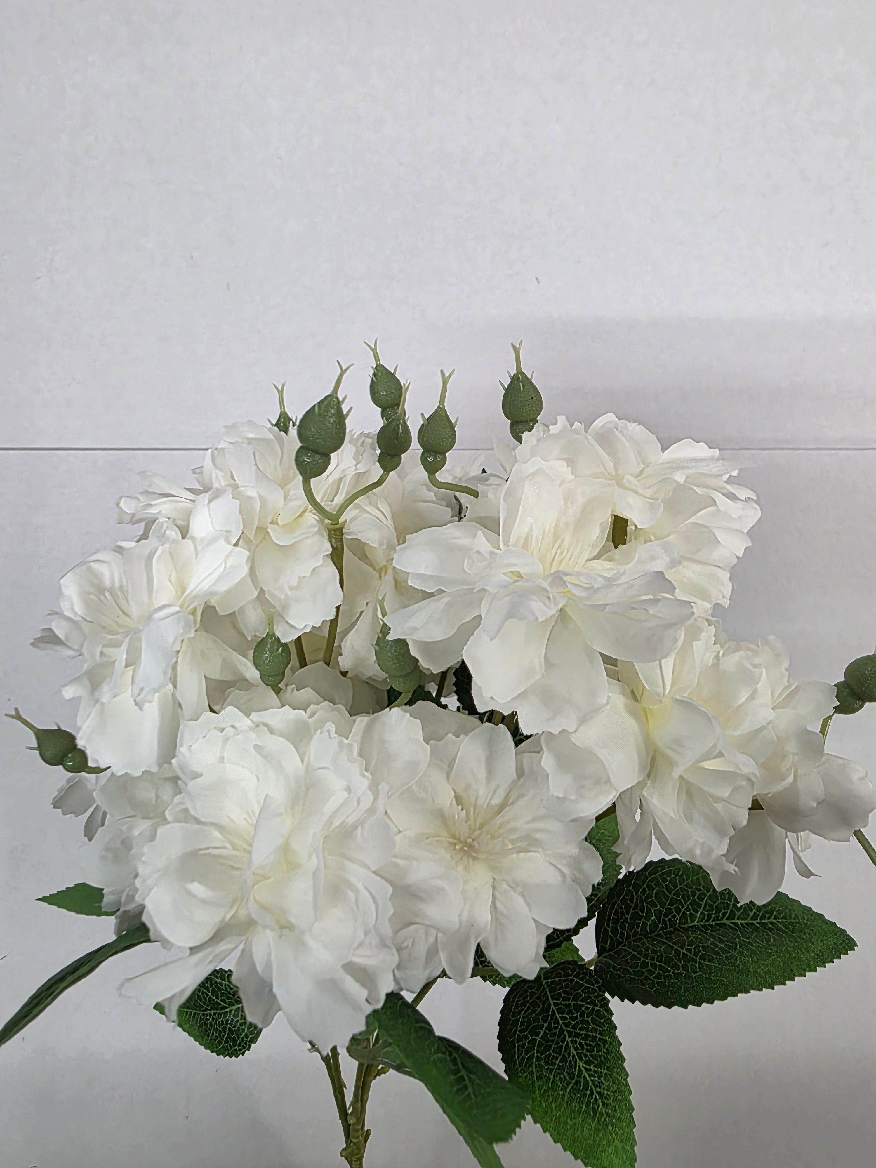 Artificial Azalea White 76cm (PACK OF 2)