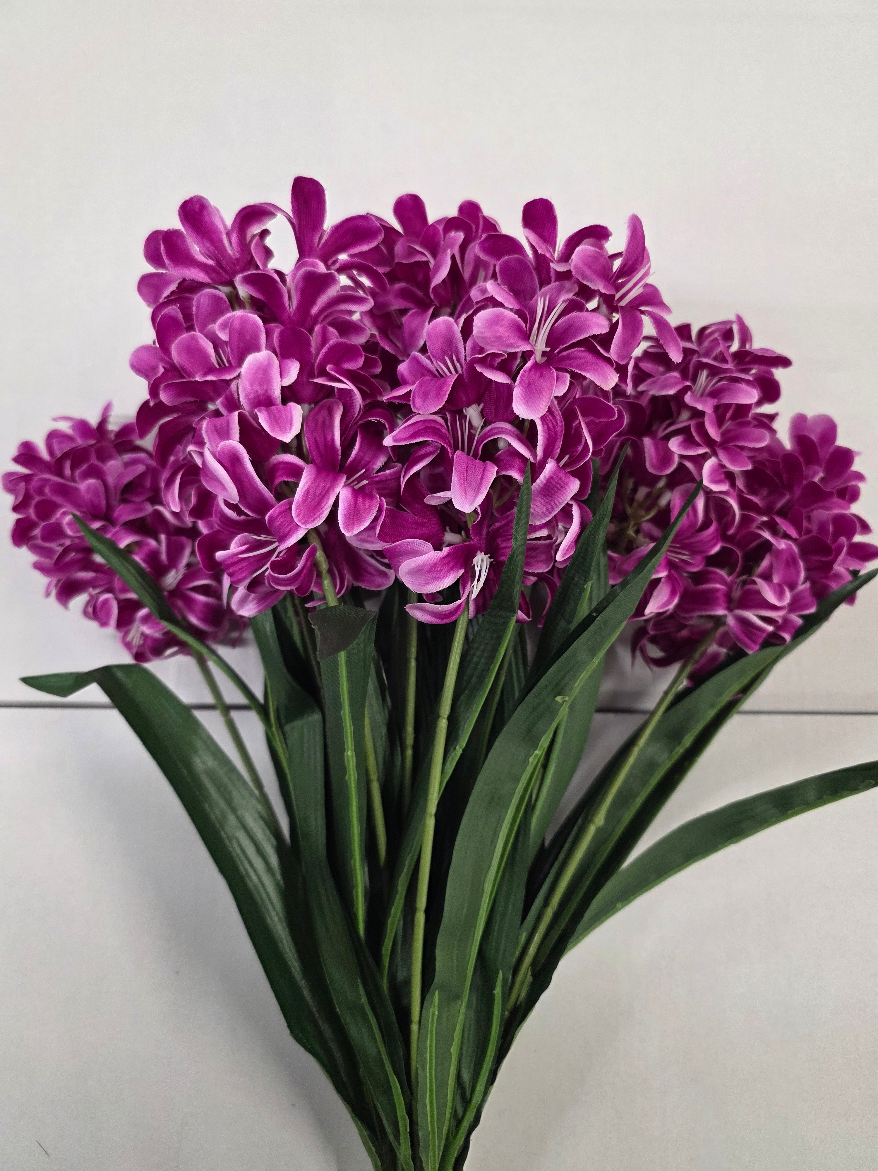 Artificial Hyacinth Pink 49cm